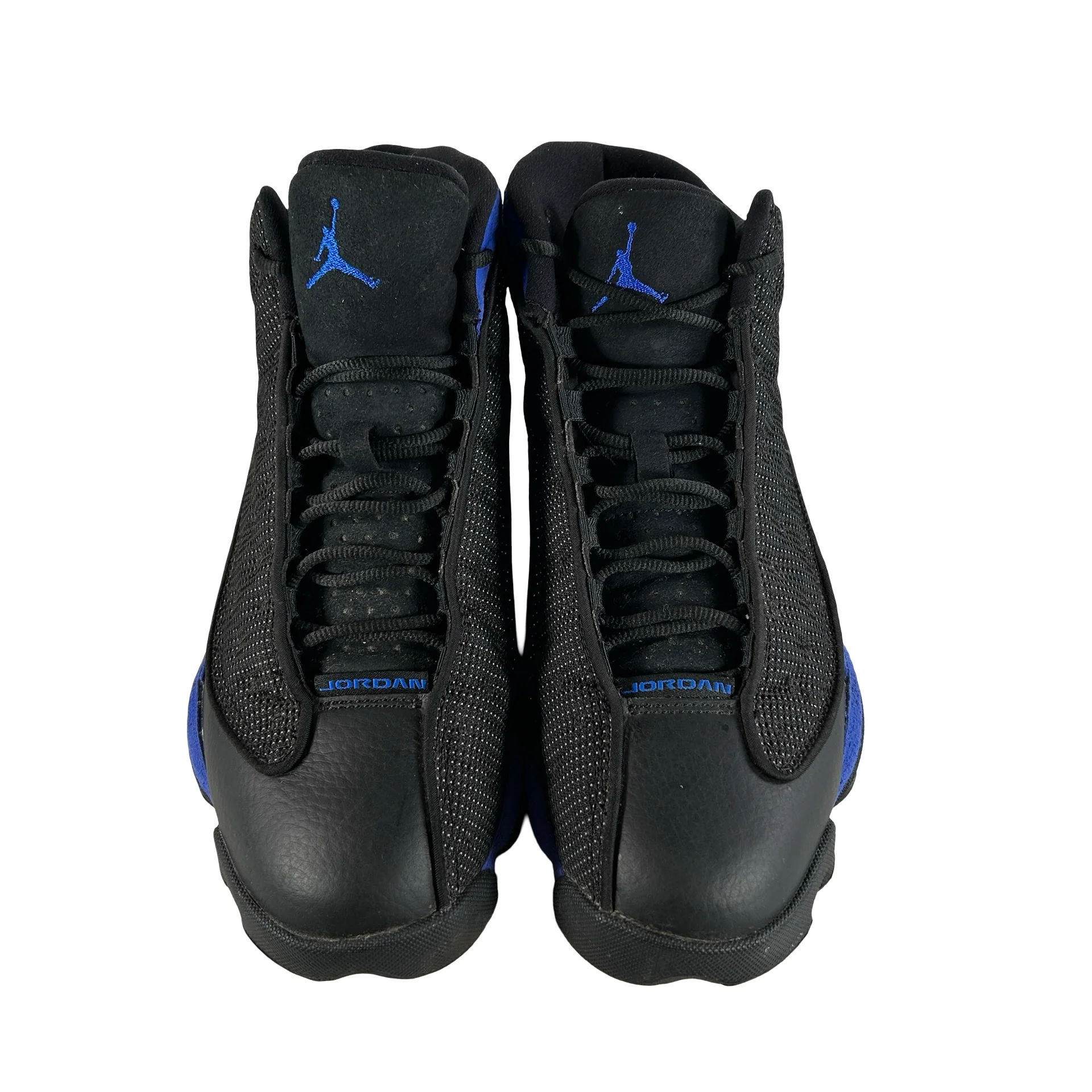 414571 040 Jordan 13 Retro Black Hyper Royal [USED] - 8.5 M (Used) (No Box) - Image 2