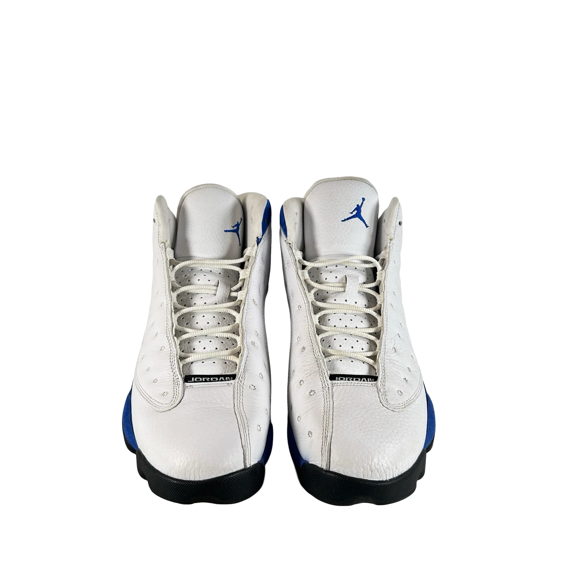 414571 117 Jordan 13 Retro White Hyper Royal Black [USED] - 11 M (Used2) - Image 2
