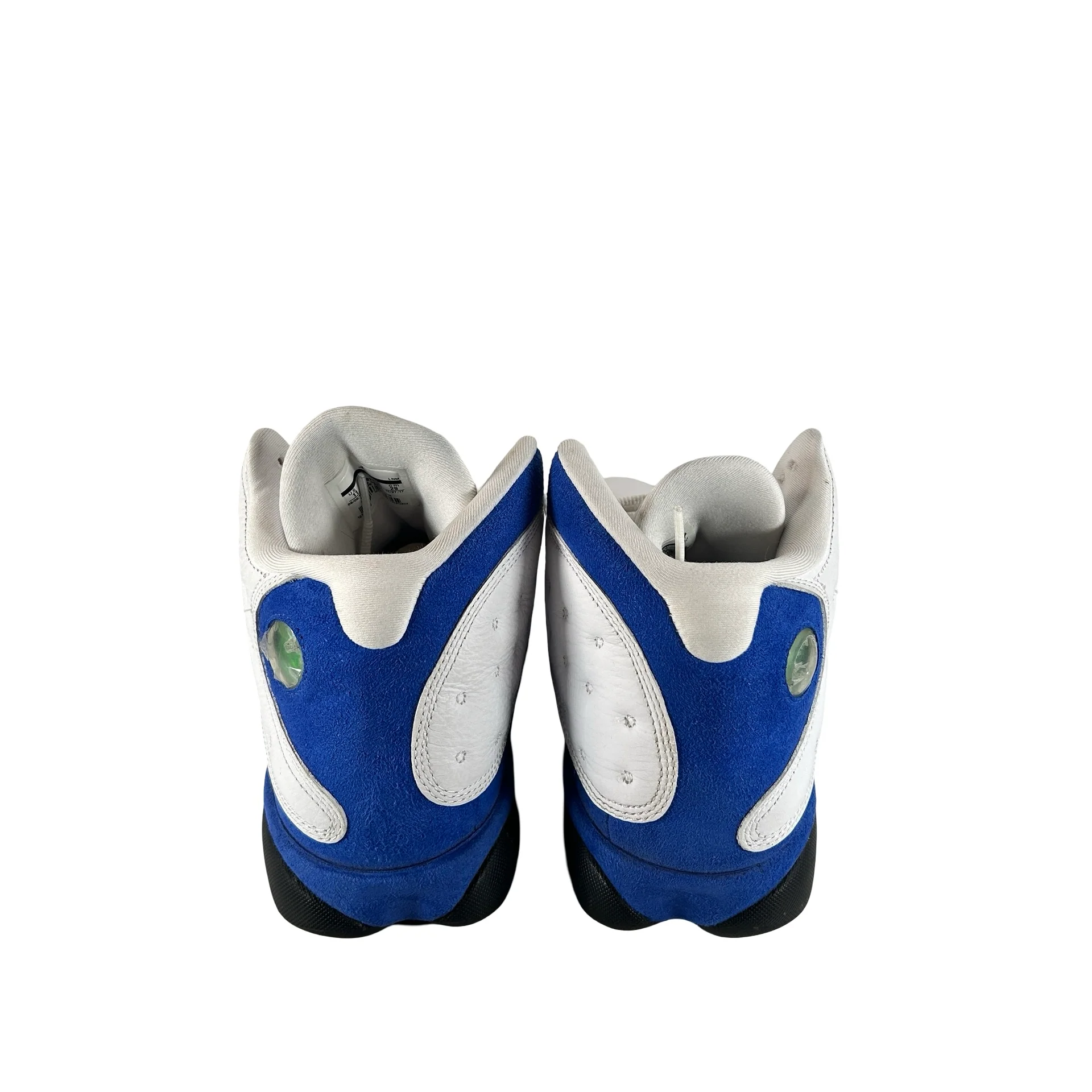 414571 117 Jordan 13 Retro White Hyper Royal Black [USED] - 11 M (Used2) - Image 3