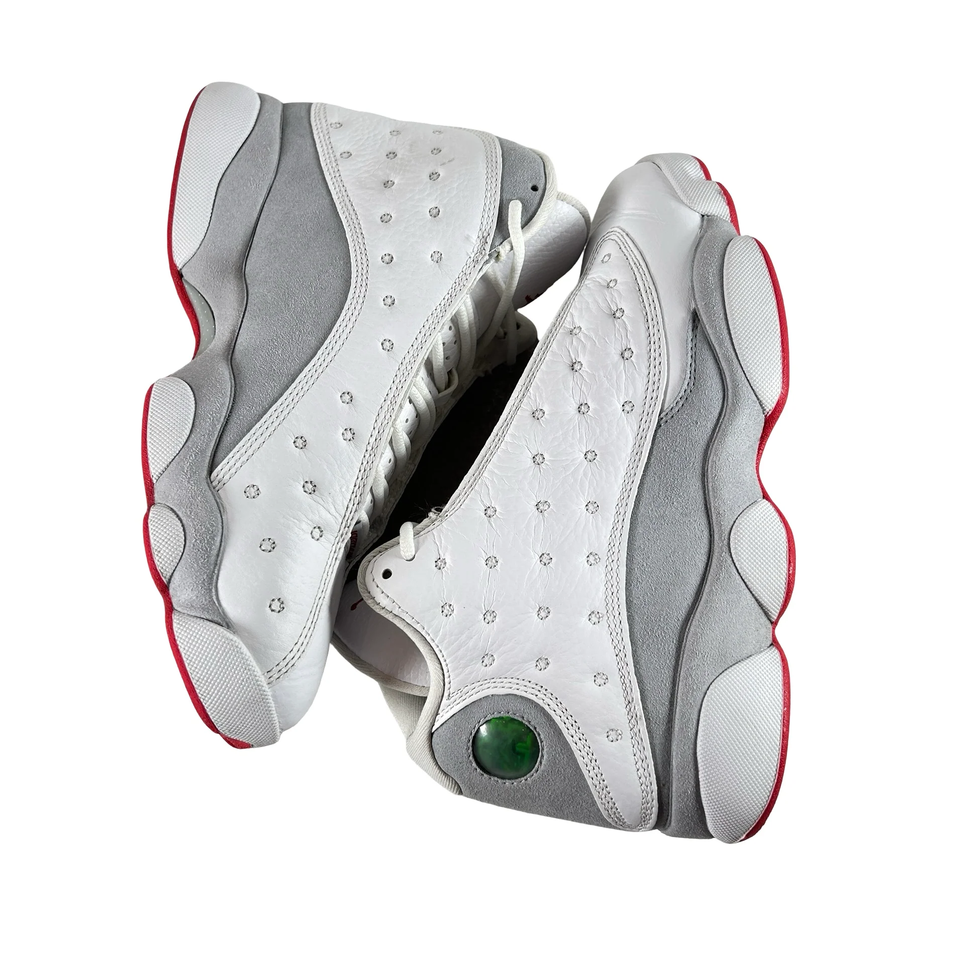 414571 160 Jordan 13 Retro Wolf Grey [USED] - 8 M (Used) - Image 5