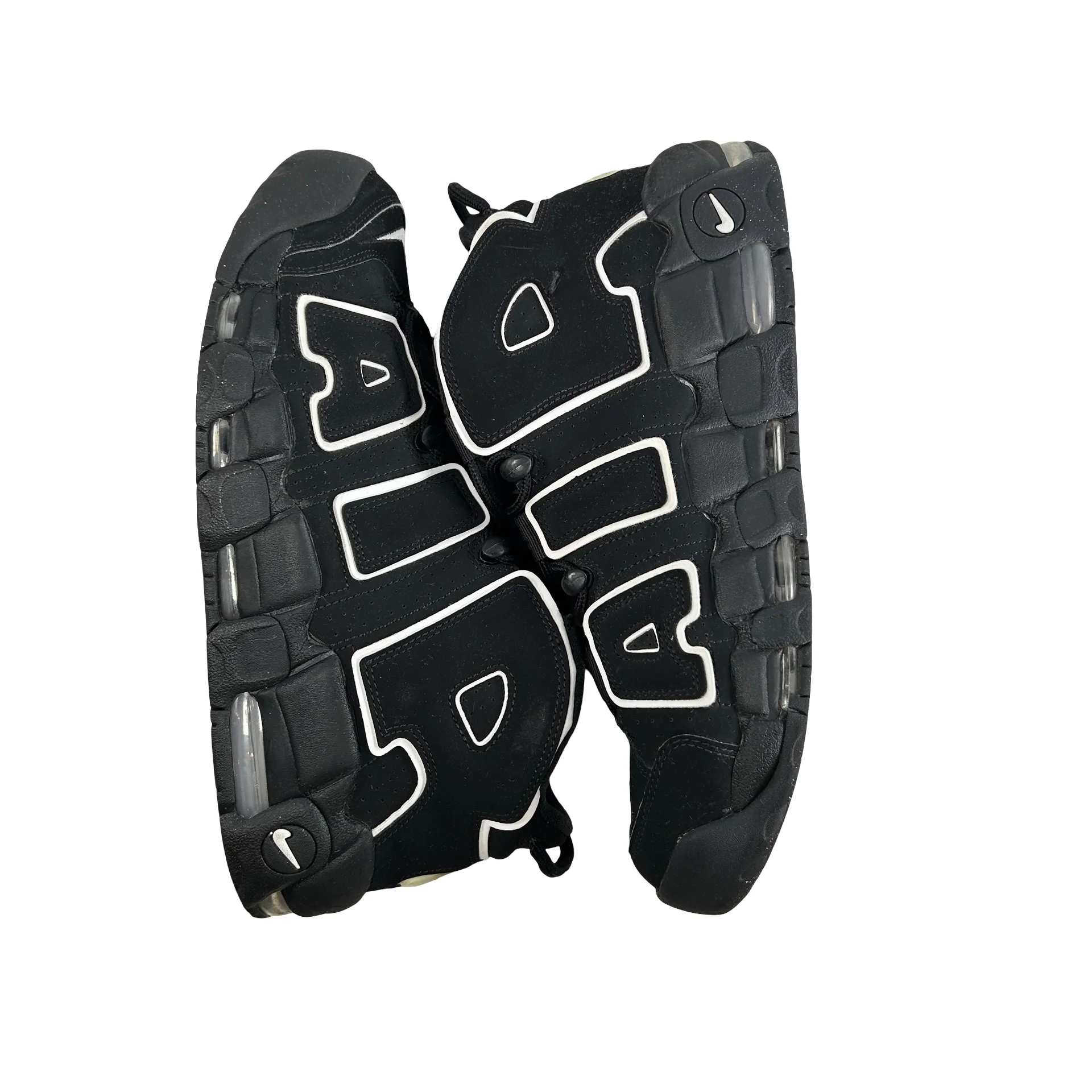 414962 002 Nike Air More Uptempo Black White [USED] - 11.5 M (Used) (Replace Box) - Image 4