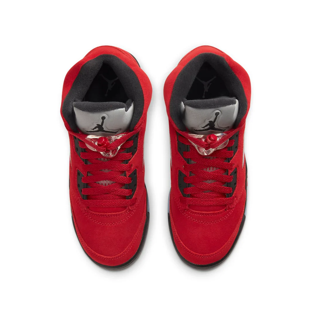 440888 600 Air Jordan 5 Retro Raging Bull Red (2021) (GS) - Image 4