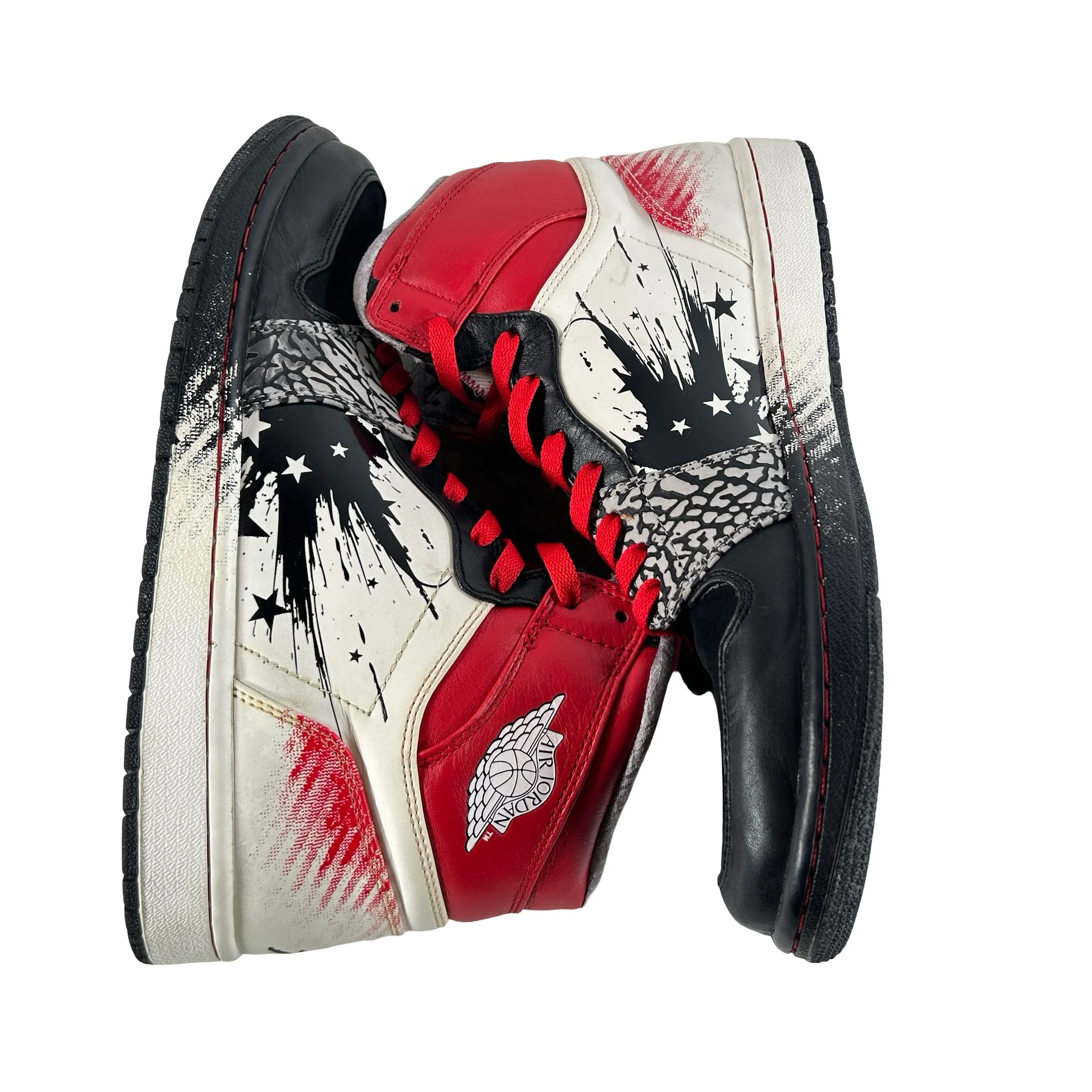 464803 001 Jordan 1 Retro Dave White Wings for the Future [USED] - 11 M (Used) (No Box) - Image 4