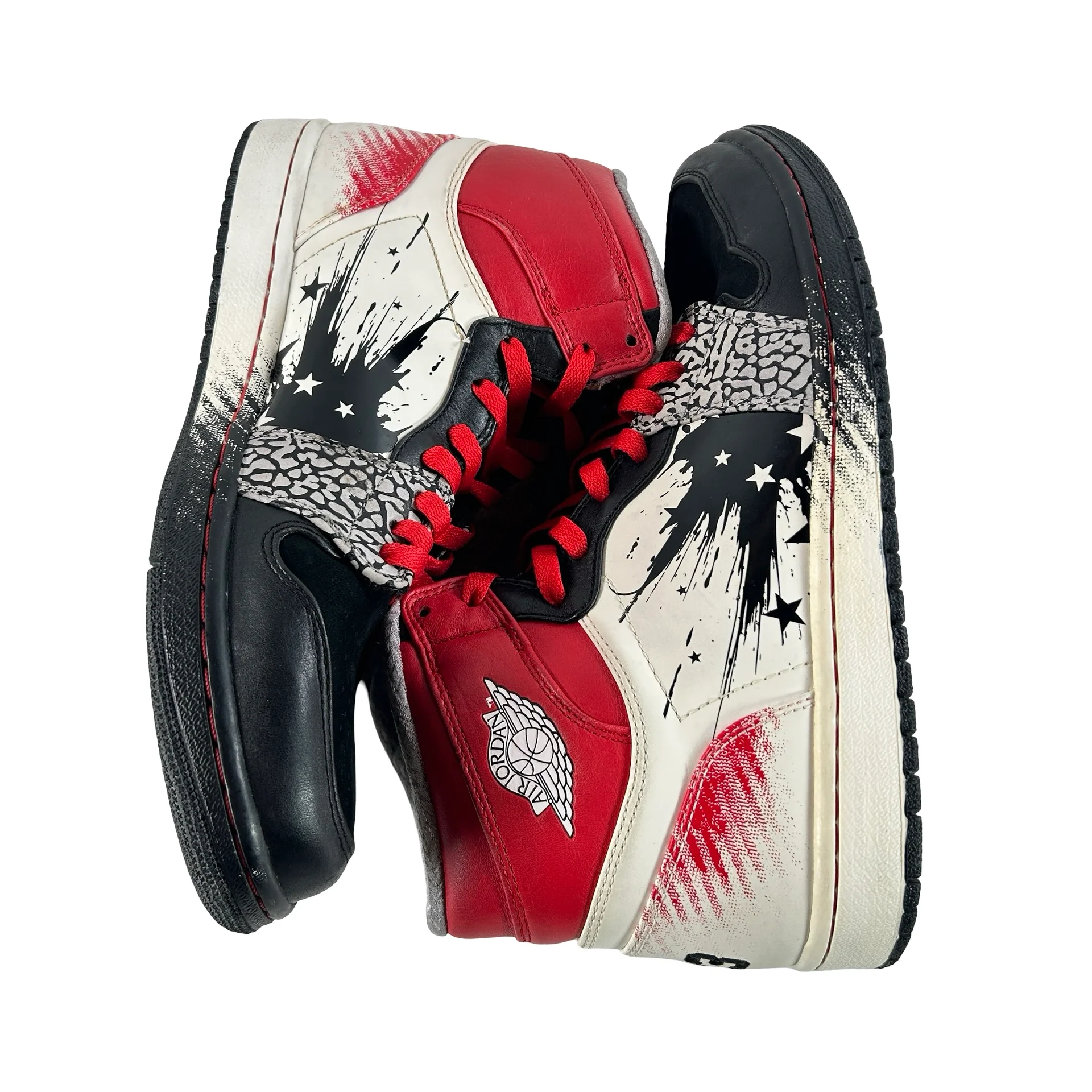 464803 001 Jordan 1 Retro Dave White Wings for the Future [USED] - 11 M (Used) (No Box) - Image 5