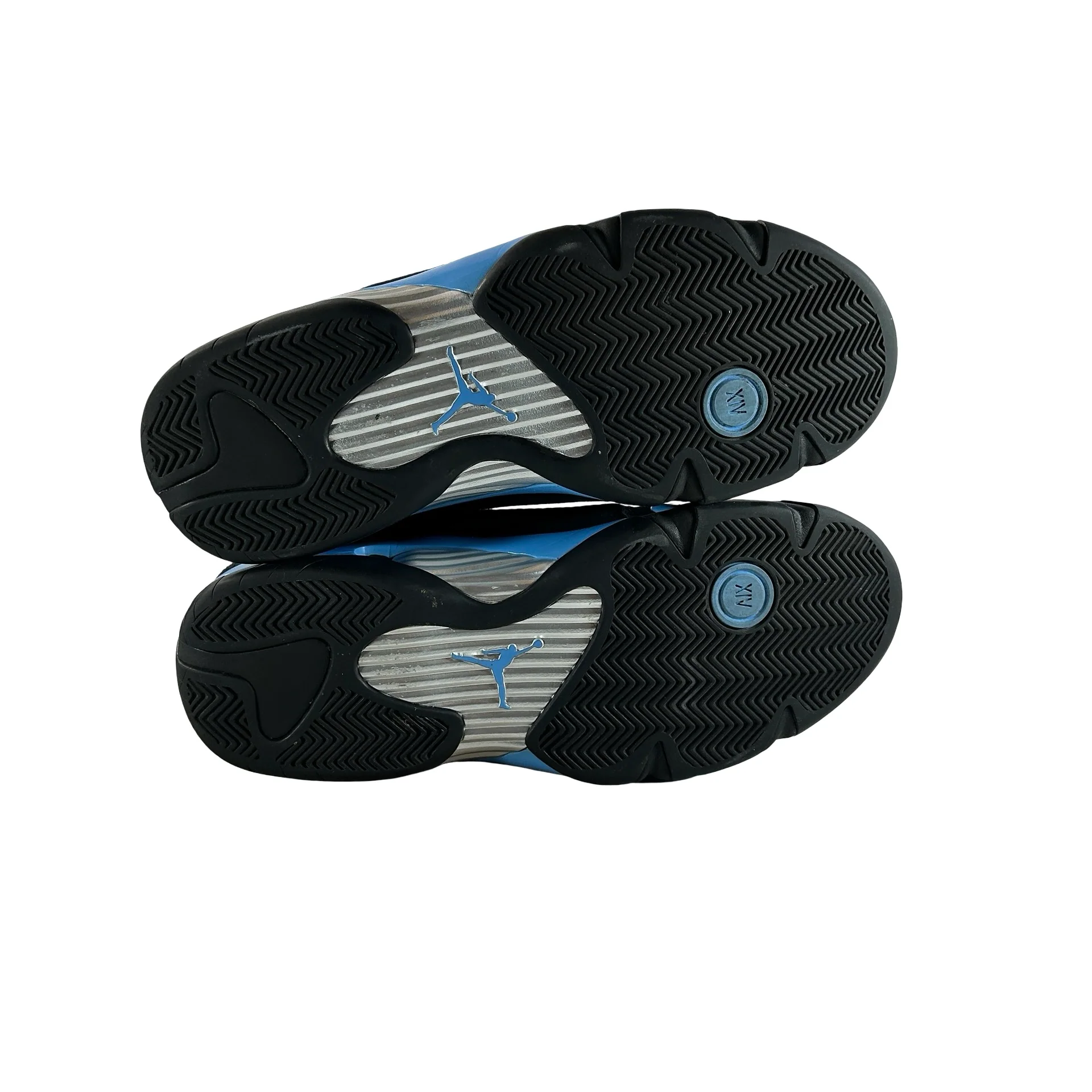 487471 007 Jordan 14 Retro Black University Blue (2026) [USED] - 12 M (Used) - Image 6