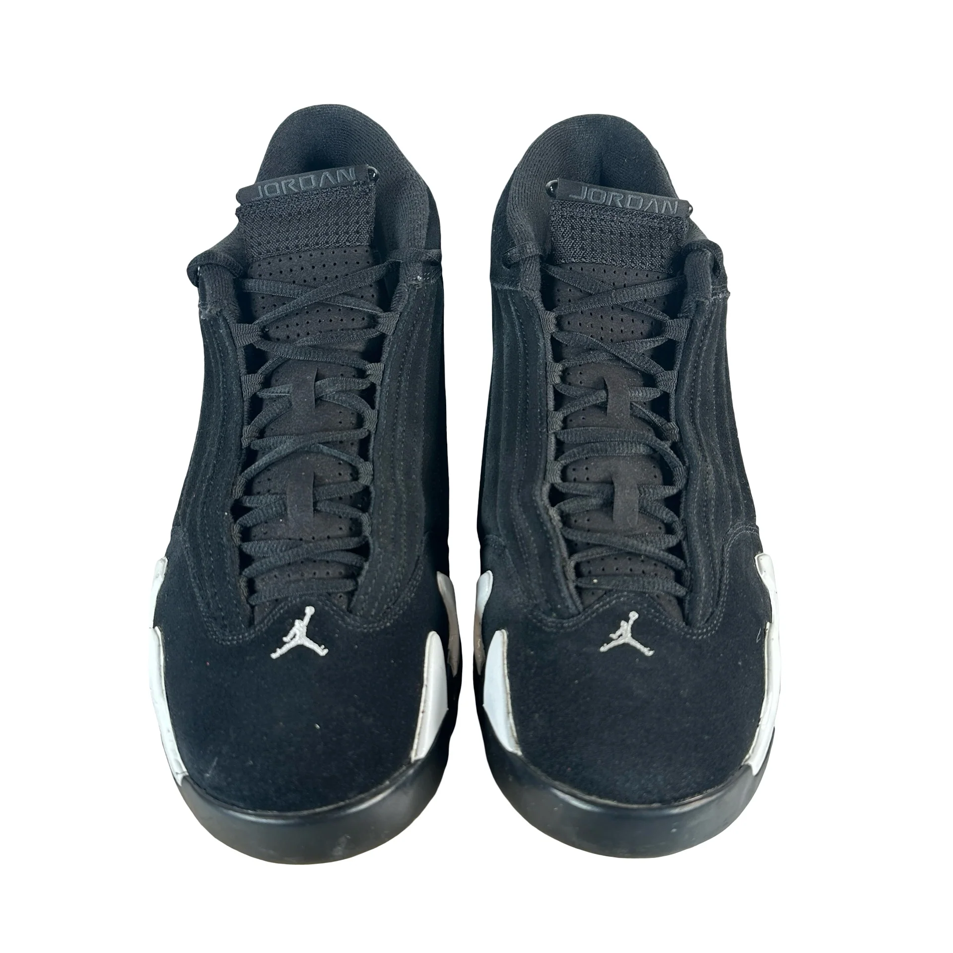 487471 016 Jordan 14 Retro Black White [USED] - 13 M (Used) - Image 2