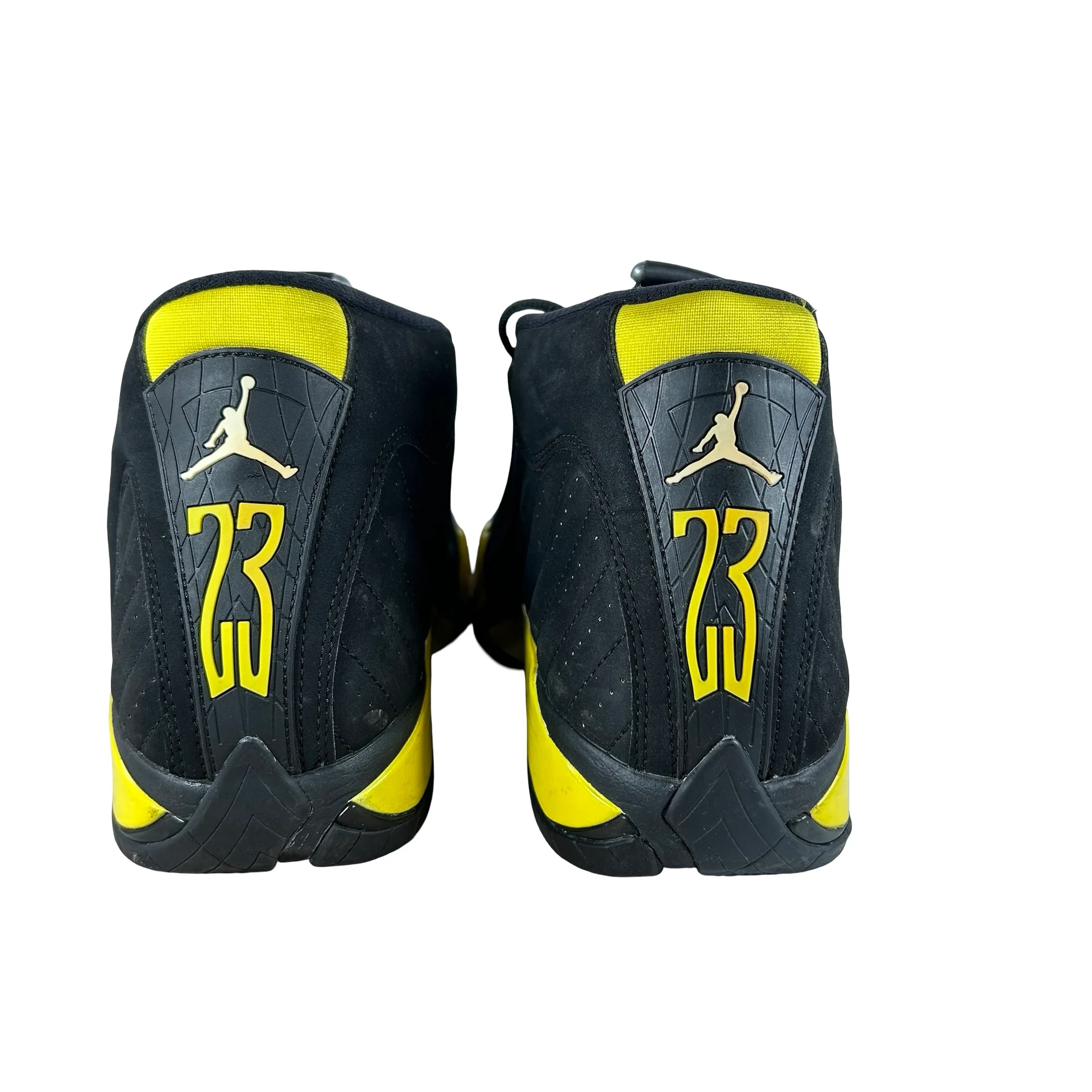 487471 070 Jordan 14 Retro Thunder [USED] - 11 M (Used) (No Box) - Image 3