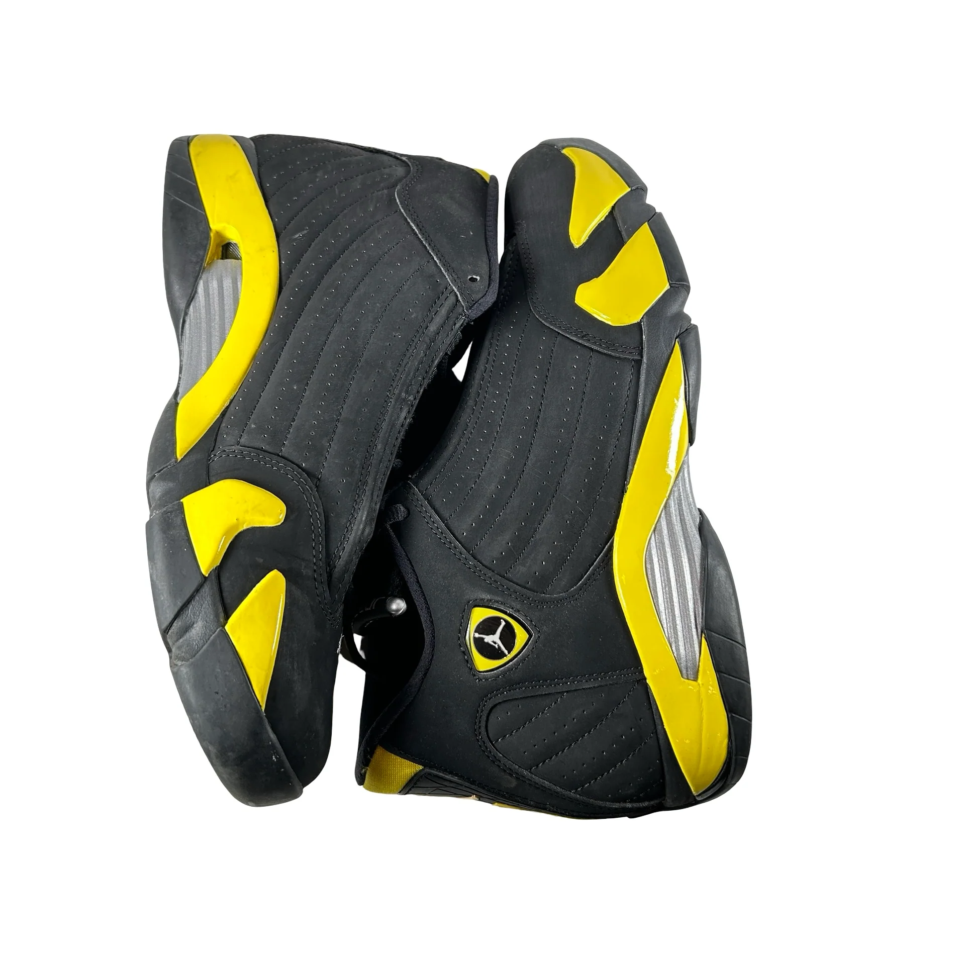 487471 070 Jordan 14 Retro Thunder [USED] - 11 M (Used) (No Box) - Image 5