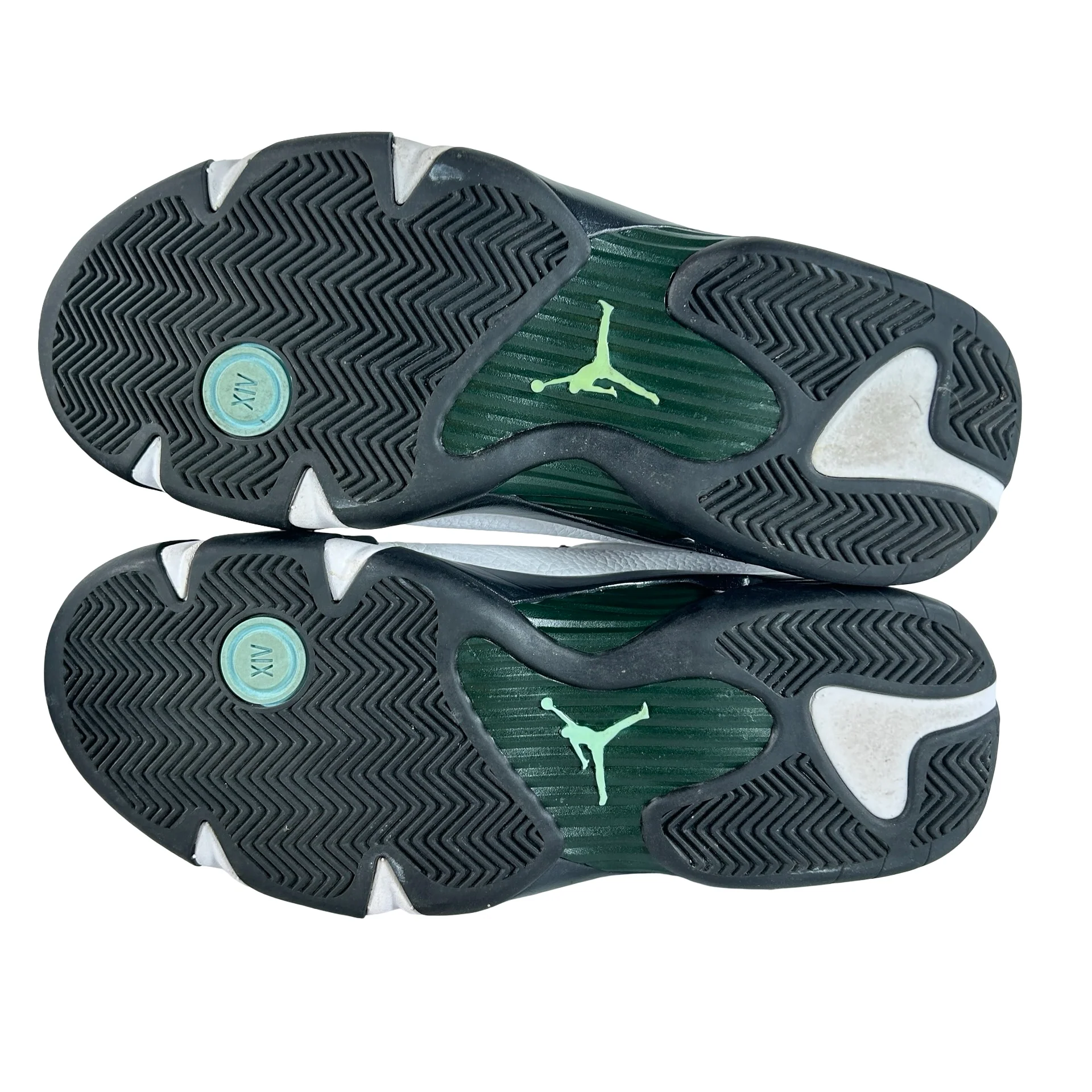 487471 106 Jordan 14 Retro Oxidized Green (2016) [USED] - 9.5 M (Used) - Image 6