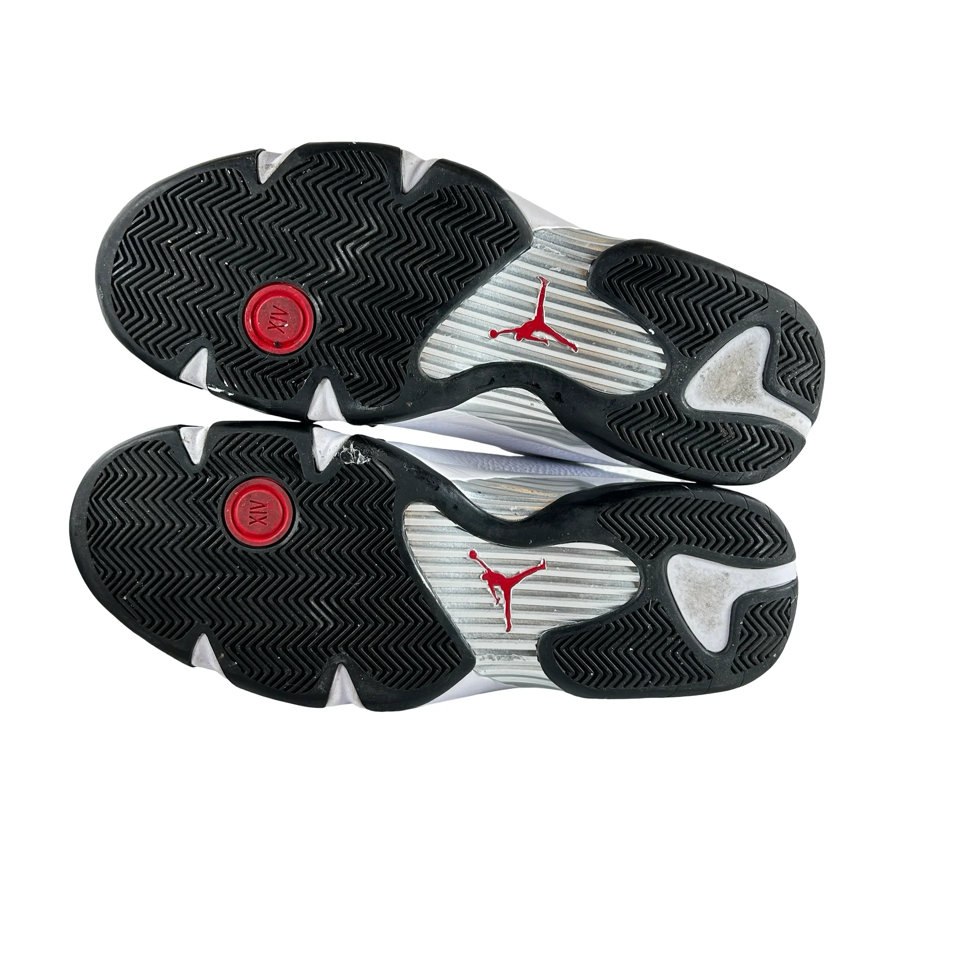 487471 160 Jordan 14 Retro Black Toe (2024) [USED] - 13 M (Used) (No Insoles) - Image 6