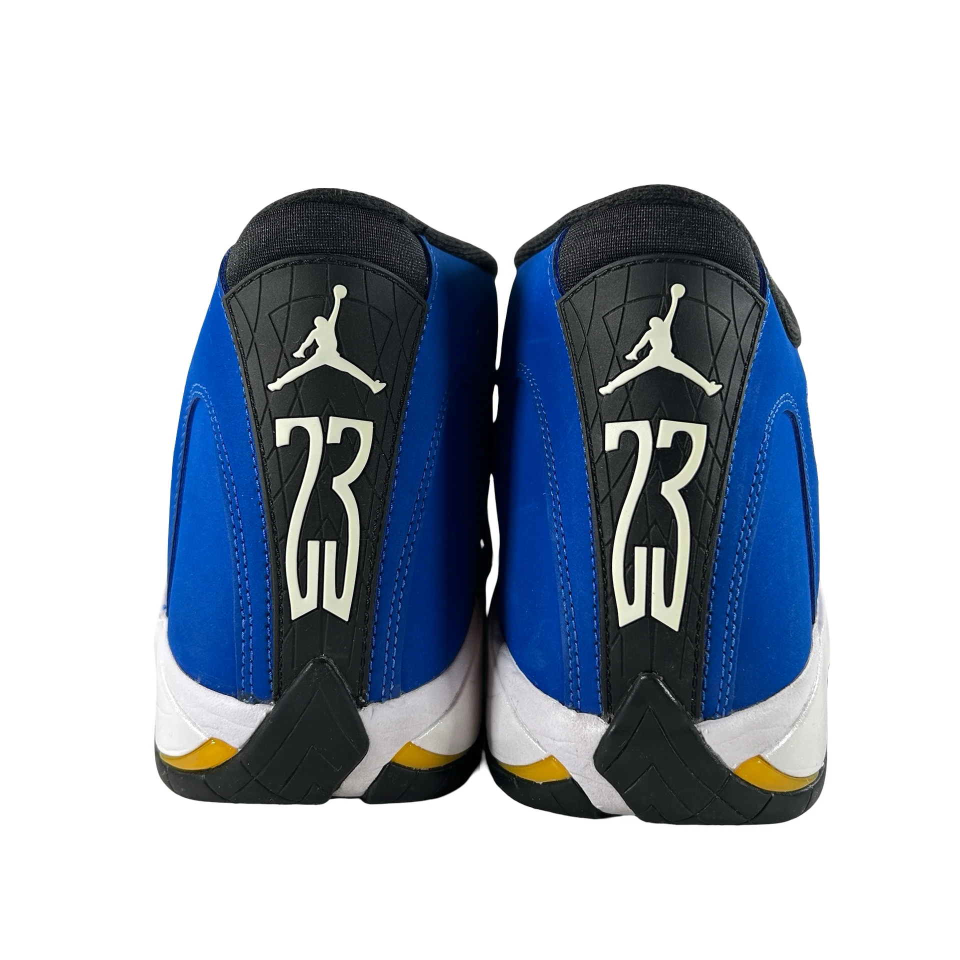 487471 407 Jordan 14 Retro Laney [USED] - 10 M (Used3) - Image 3