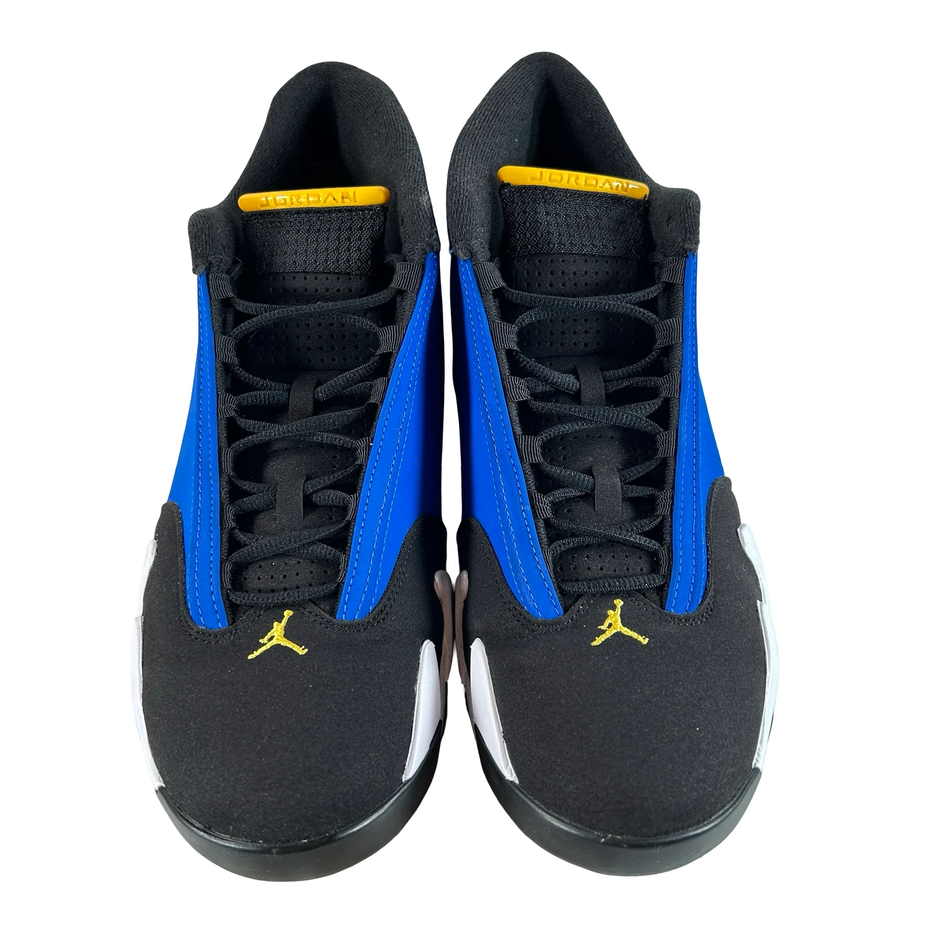 487471 407 Jordan 14 Retro Laney [USED] - 13 M (Used) (No Box) - Image 2