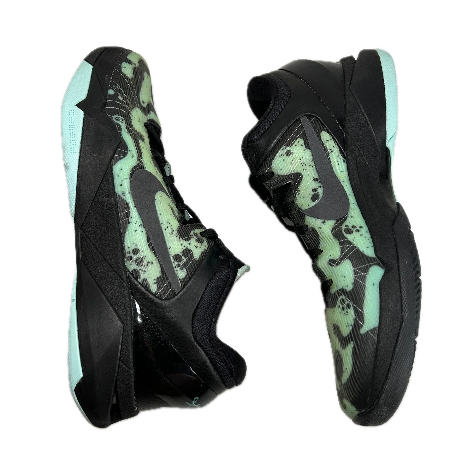 488371 300 Nike Kobe 7 Poison Dart Frog Mint (2012) [CONDITIONAL] - 10 M (Yellowing) (Damaged Lid) - Image 4