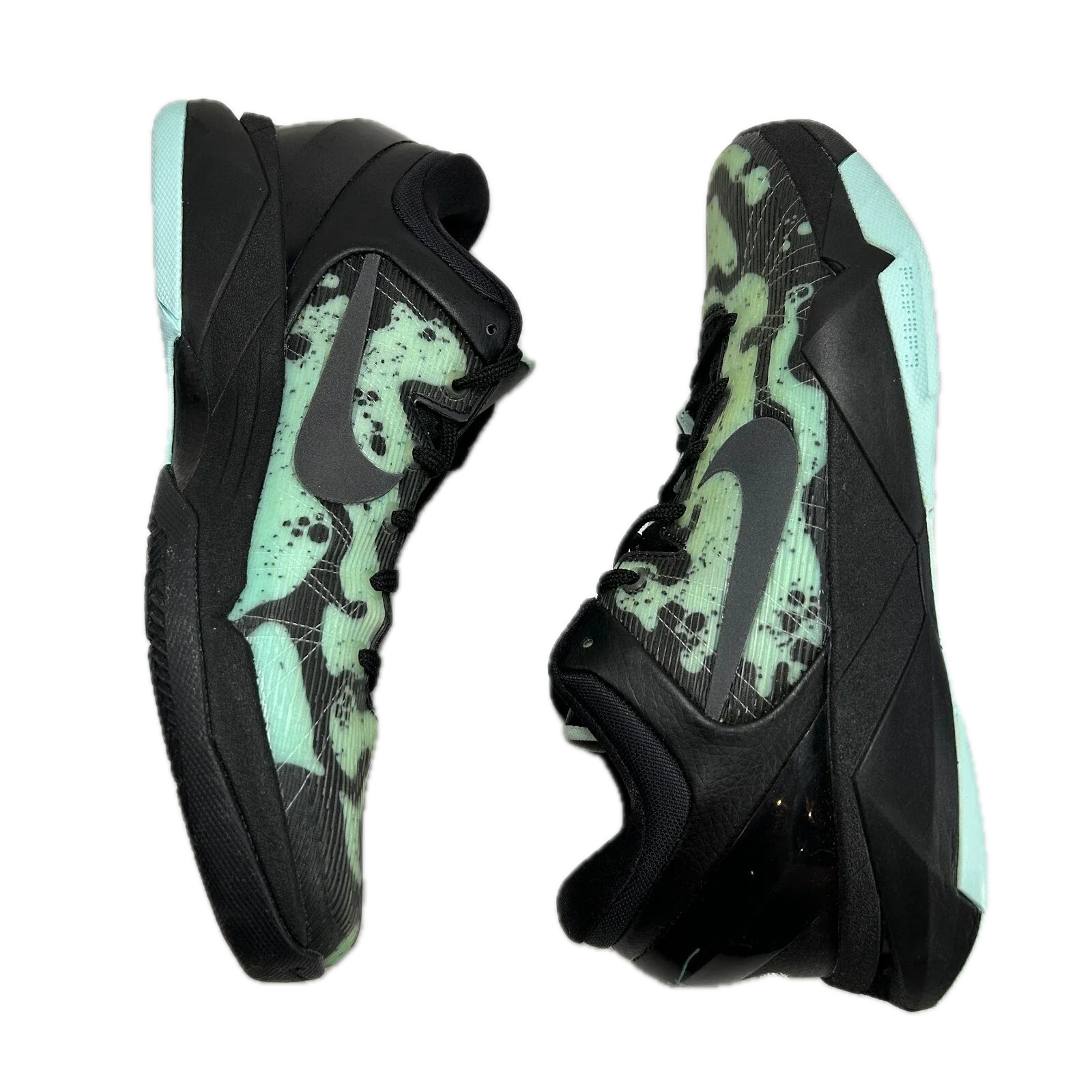 488371 300 Nike Kobe 7 Poison Dart Frog Mint (2012) [CONDITIONAL] - 10 M (Yellowing) (Damaged Lid) - Image 5
