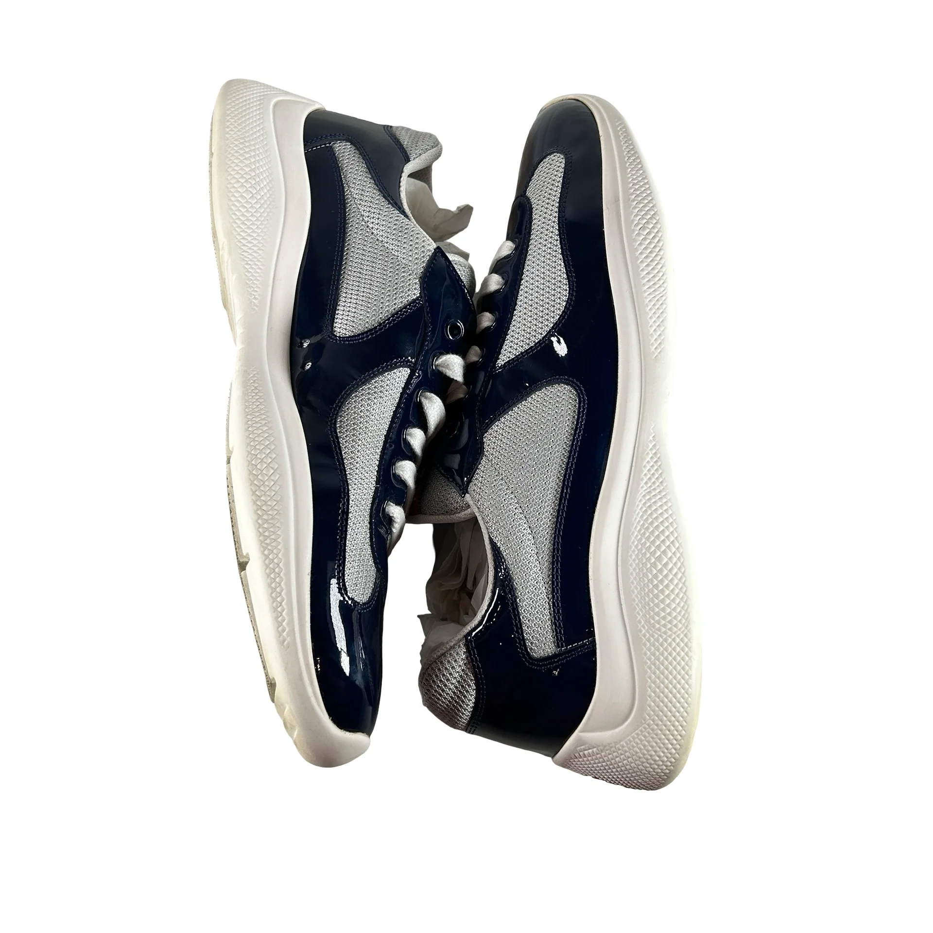 4E3400 ASZ F0FJT Prada America's Cup Royal Blue Silver [USED] - UK 11  / US 12 M (Used) - Image 5