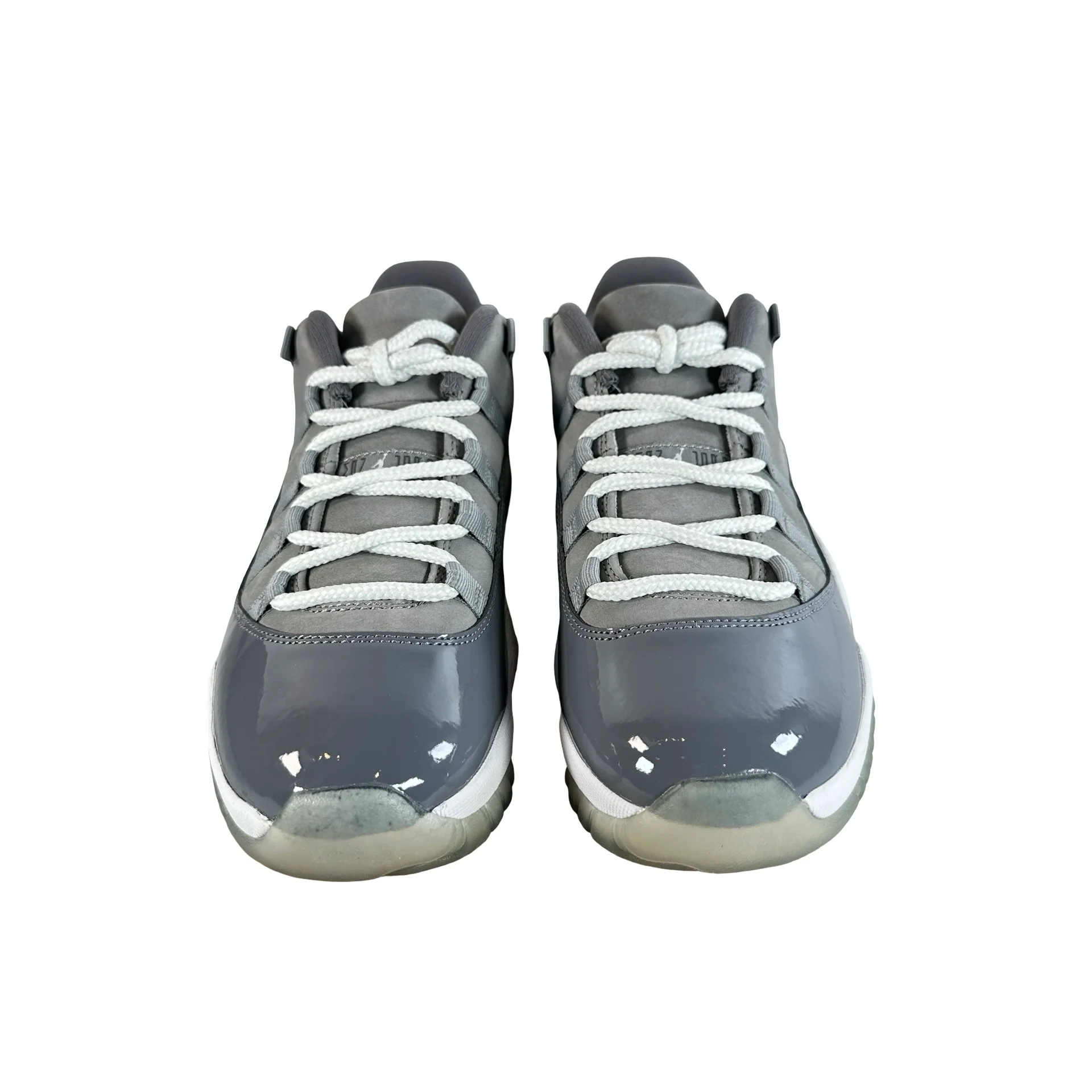 528895 003 Air Jordan 11 Retro Low Cool Grey - 8.5 M (Soles Yellowing2) - Image 2