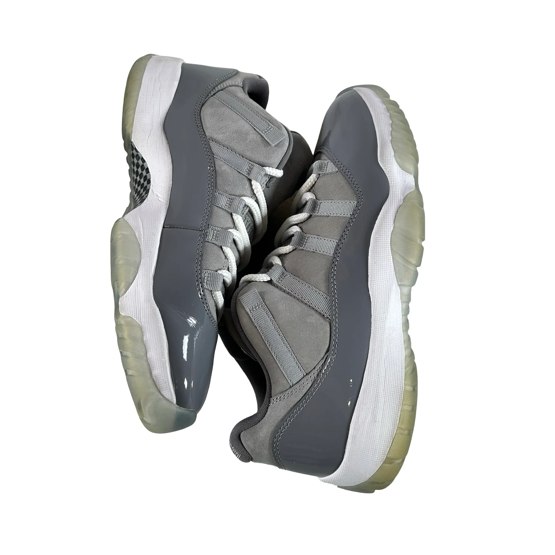 528895 003 Jordan 11 Retro Low Cool Grey [USED]  - 10 M (Used) - Image 5
