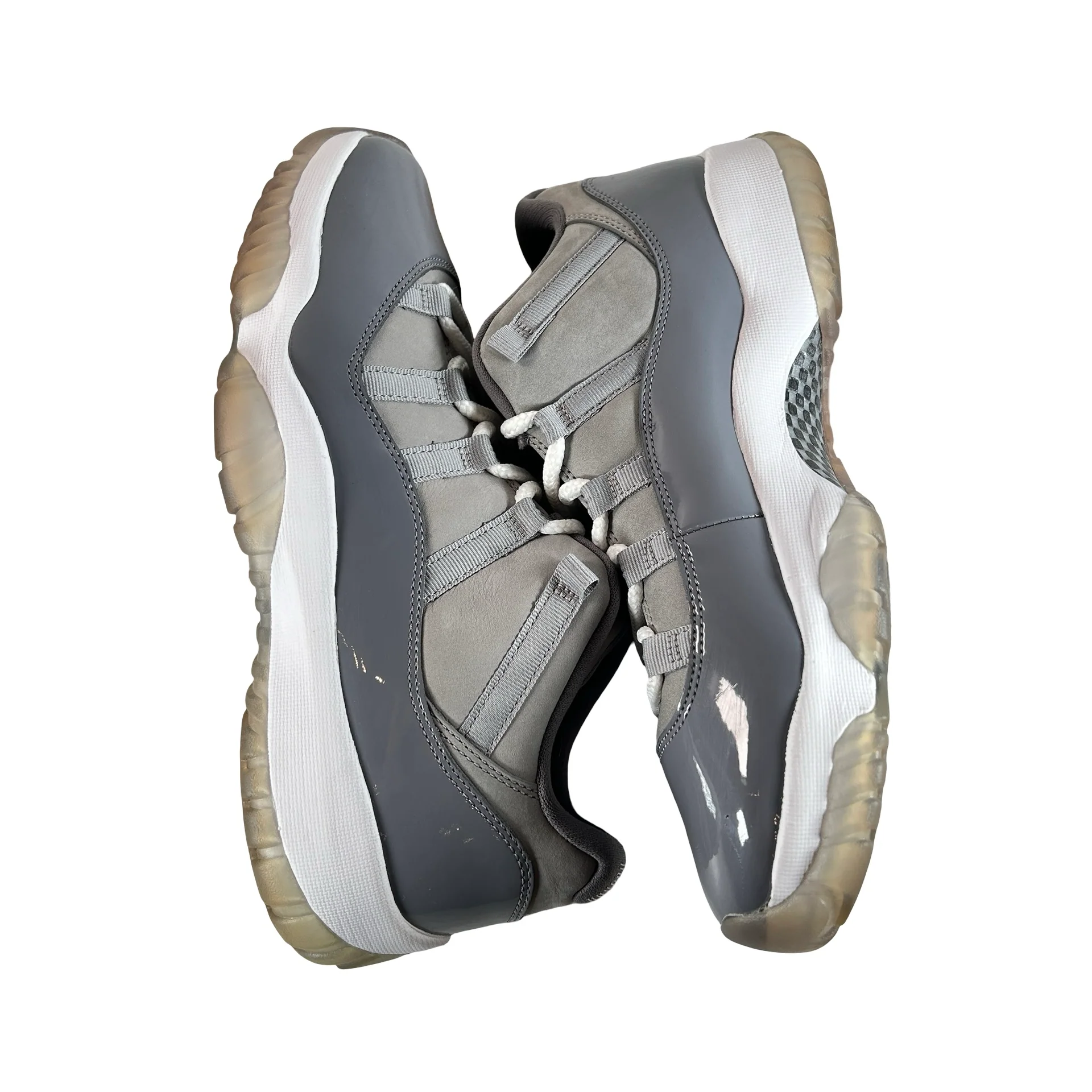 528895 003 Jordan 11 Retro Low Cool Grey [USED]  - 10 M (Used2) - Image 4