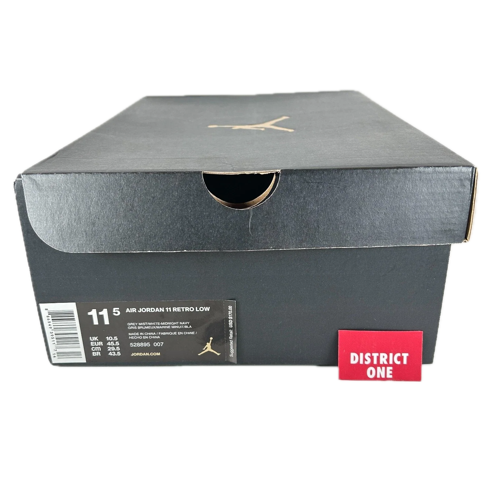 528895 007 Jordan 11 Retro Low Georgetown - 11.5 M (Yellowing Soles) - Image 7