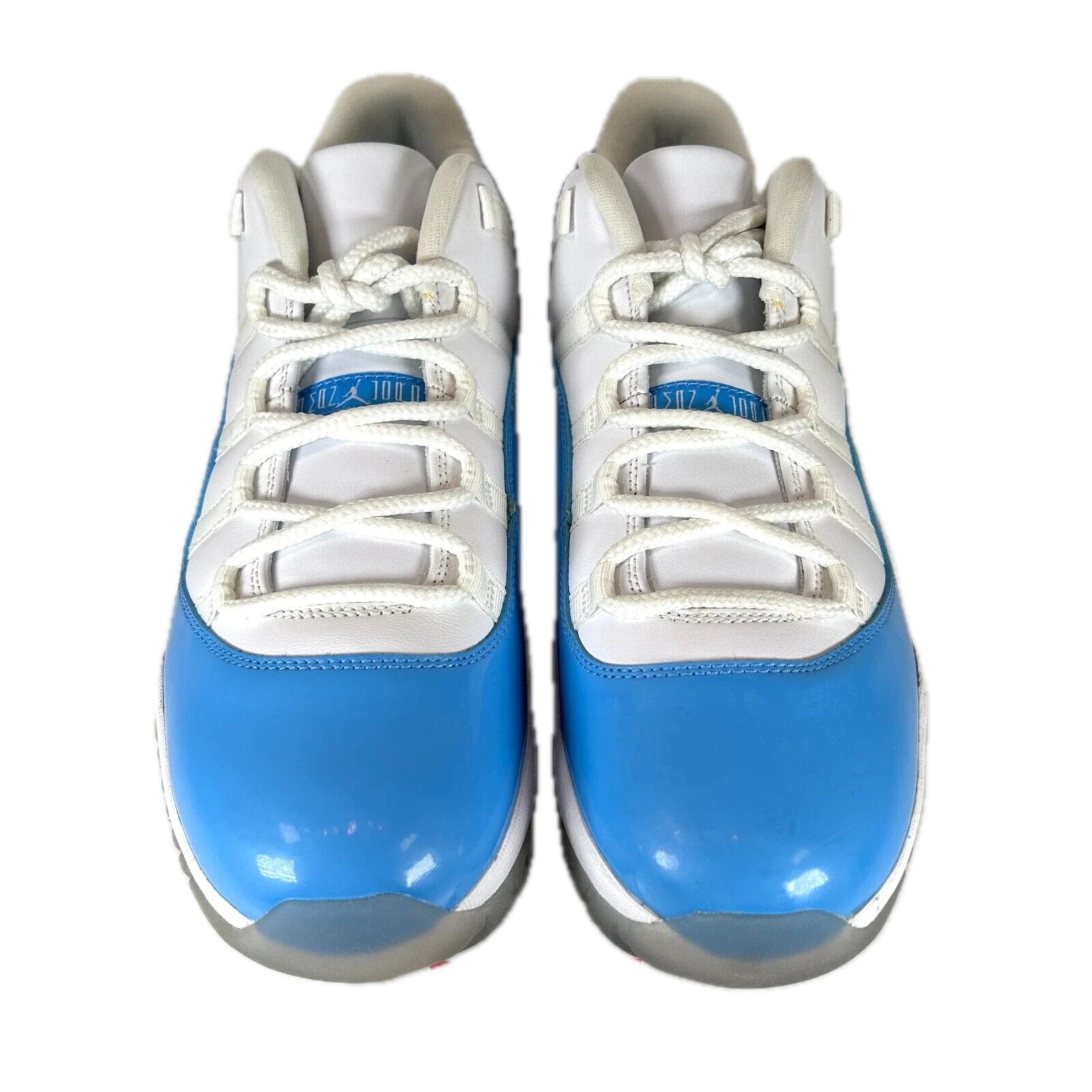 528895 106 Jordan 11 Retro Low University Blue (2017) - 11 M (Yellowing) - Image 2