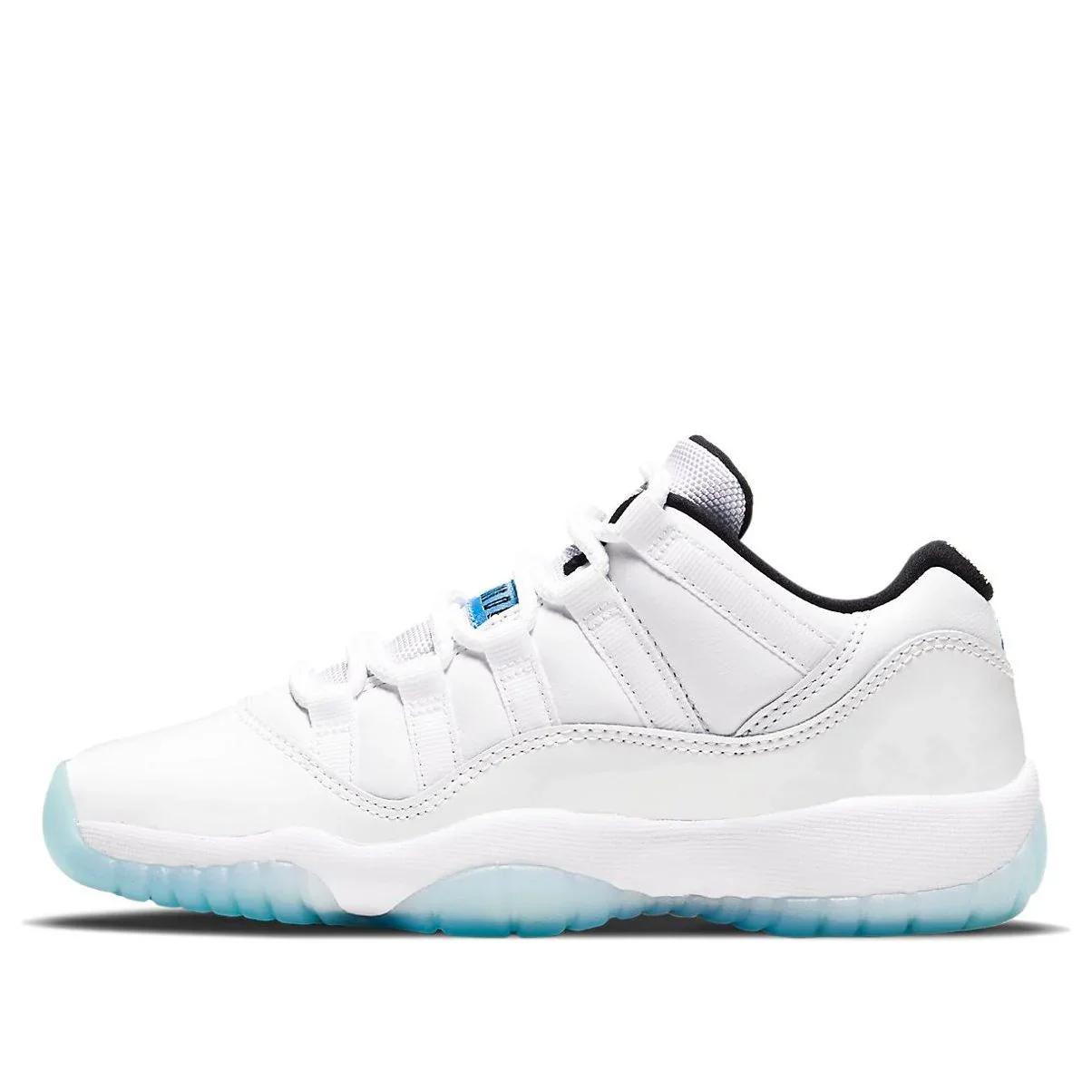 528896 117 Jordan 11 Retro Low Legend Blue (GS)