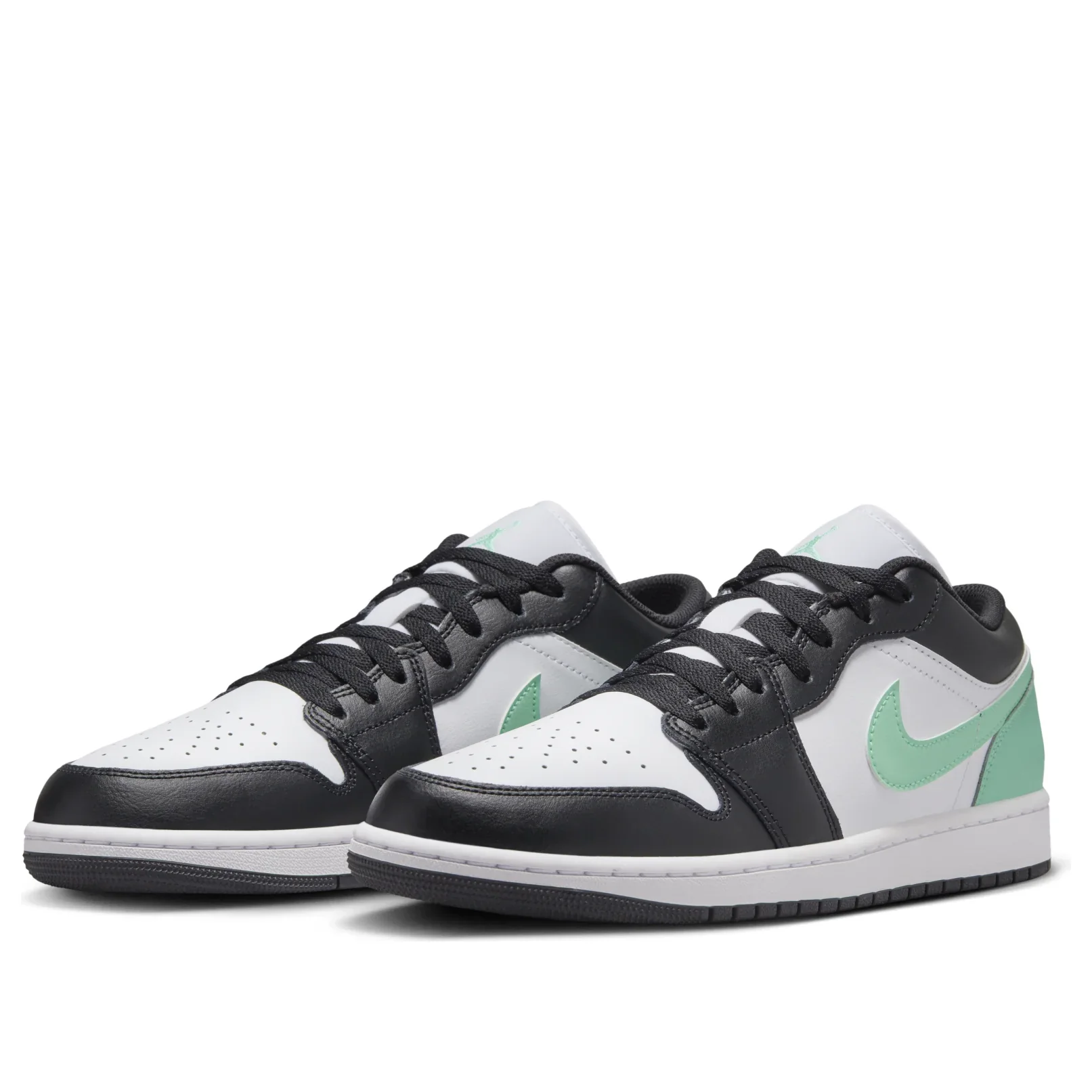 553558 131 Air Jordan 1 Low Green Glow - Image 2