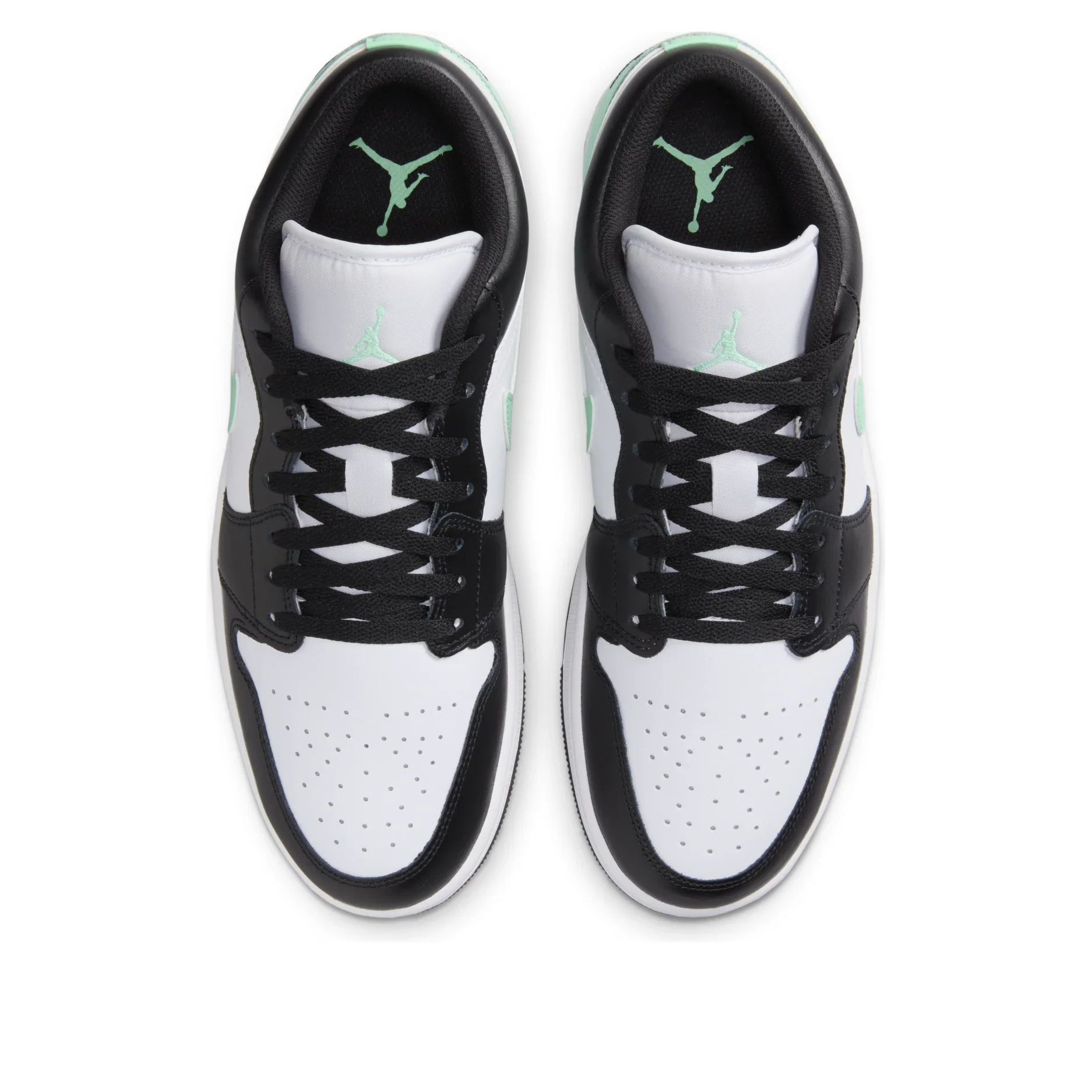 553558 131 Air Jordan 1 Low Green Glow - Image 3