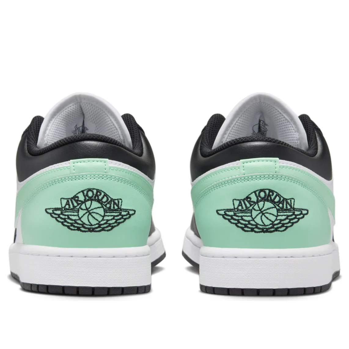 553558 131 Air Jordan 1 Low Green Glow - Image 4