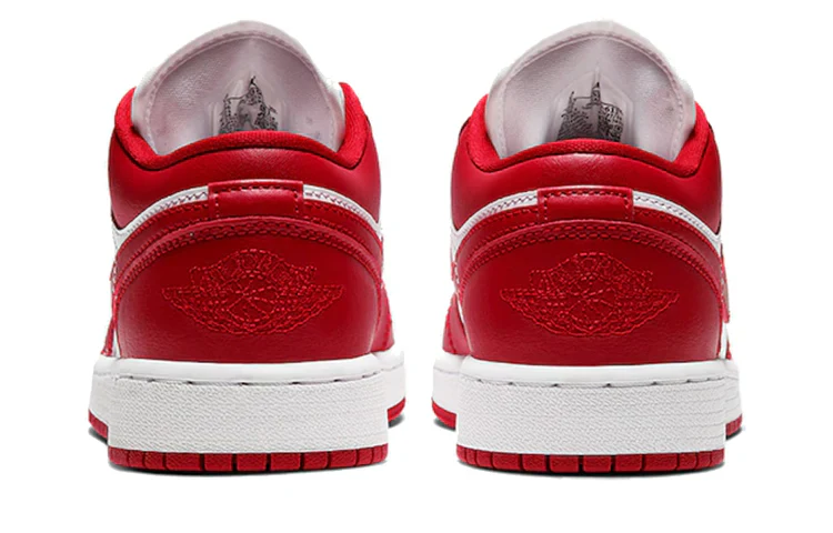 553560 611 Jordan 1 Low Gym Red White (GS) - Image 3