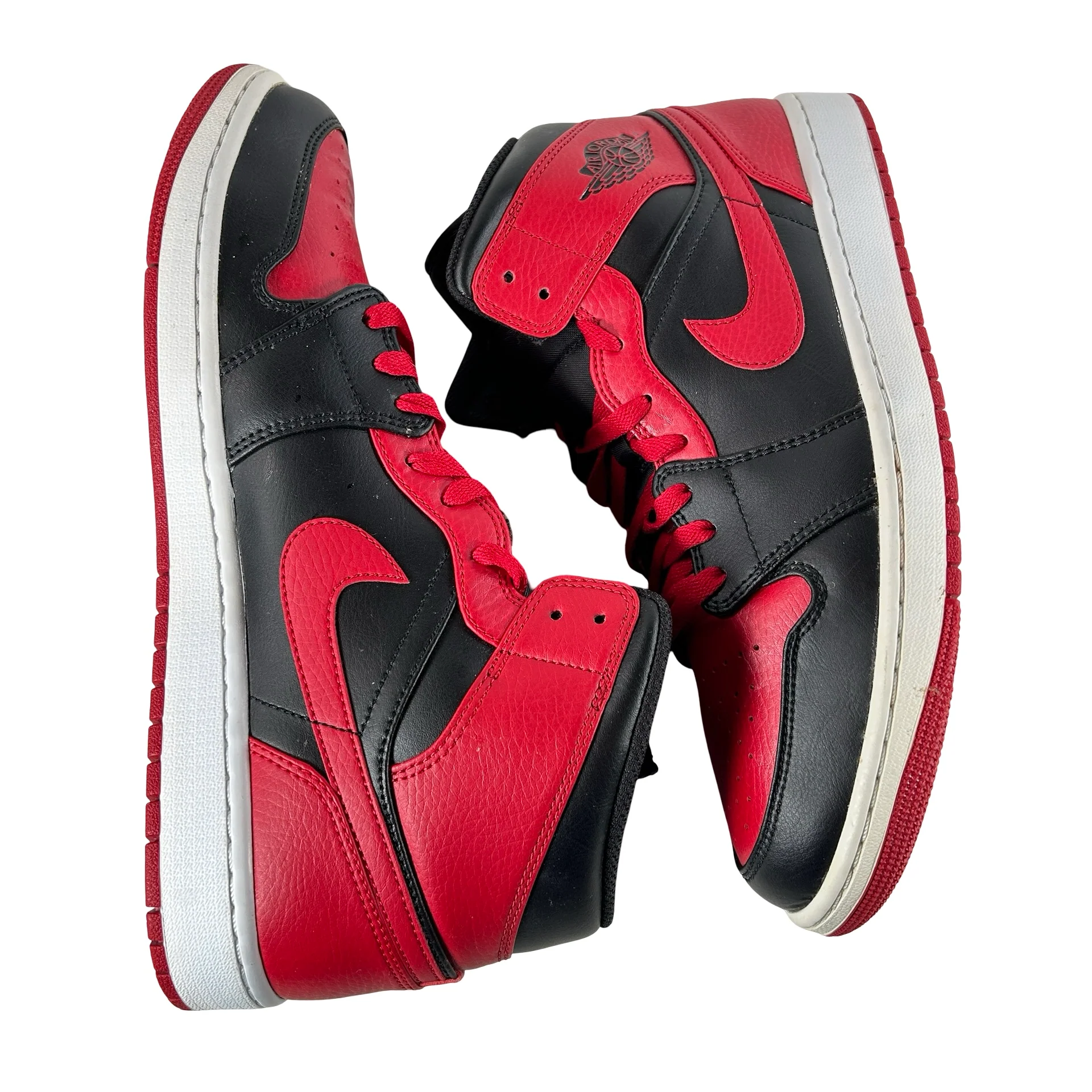 554724 074 Jordan 1 Mid Banned (2020) [USED] - 12 M (VNDS) - Image 5