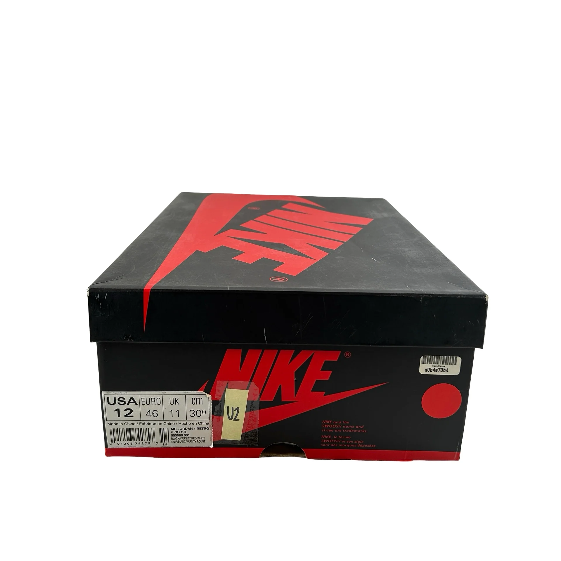 555088 001 Jordan 1 Retro High Bred Banned (2016) [USED] - 12 M (Used2) - Image 7
