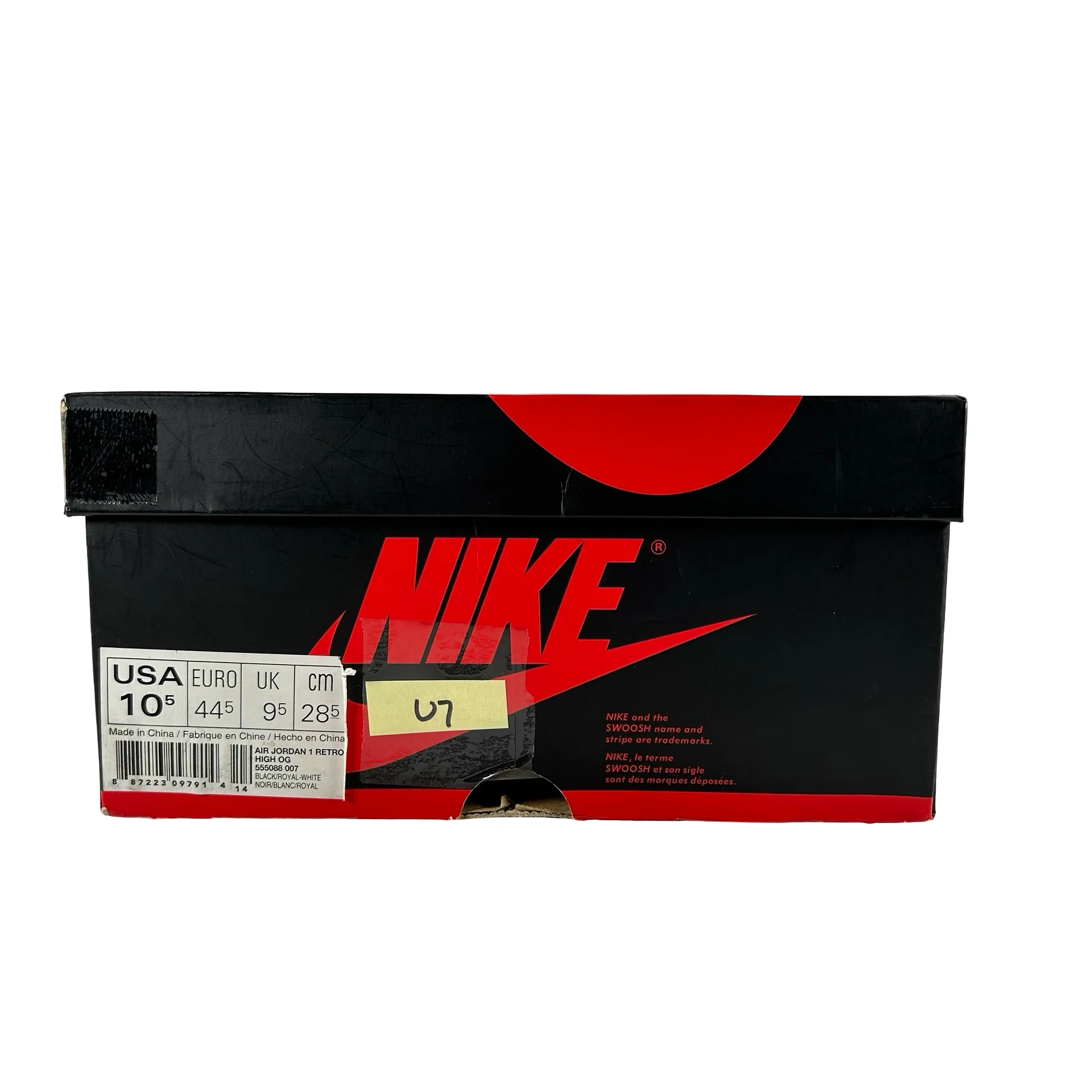 555088 007 Jordan 1 Retro Royal (2017) [USED] - 10.5 M (Used7) - Image 7