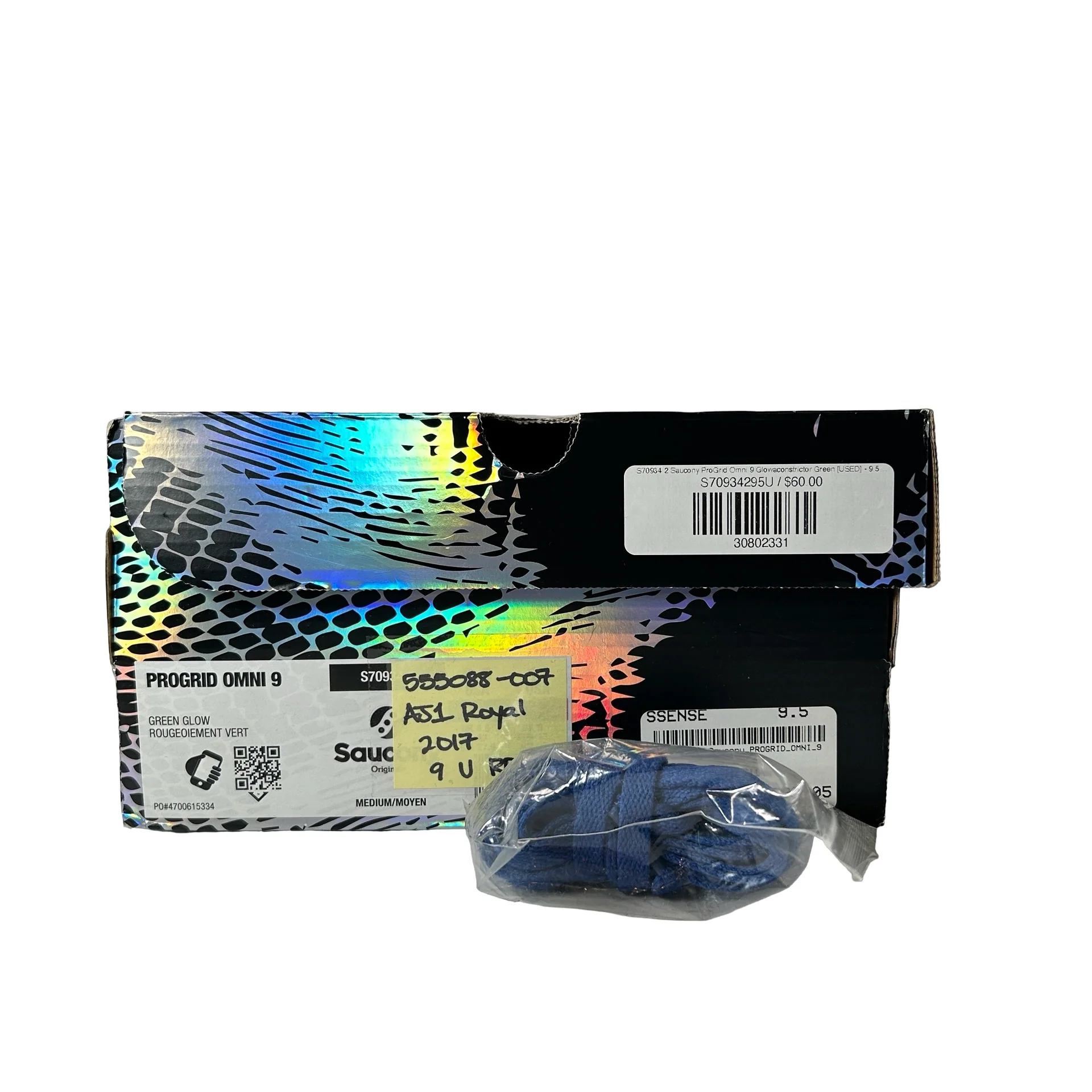 555088 007 Jordan 1 Royal (2017) [USED] - 9 M (Used2) (Replace Box2) - Image 7