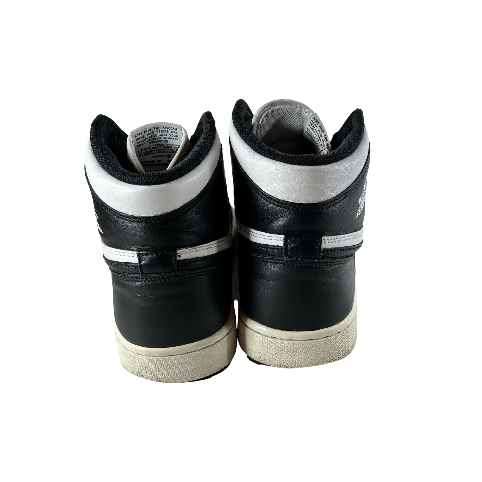 555088 010 Jordan 1 Retro Black White (2014) [USED] - 12 M (Used) - Image 3