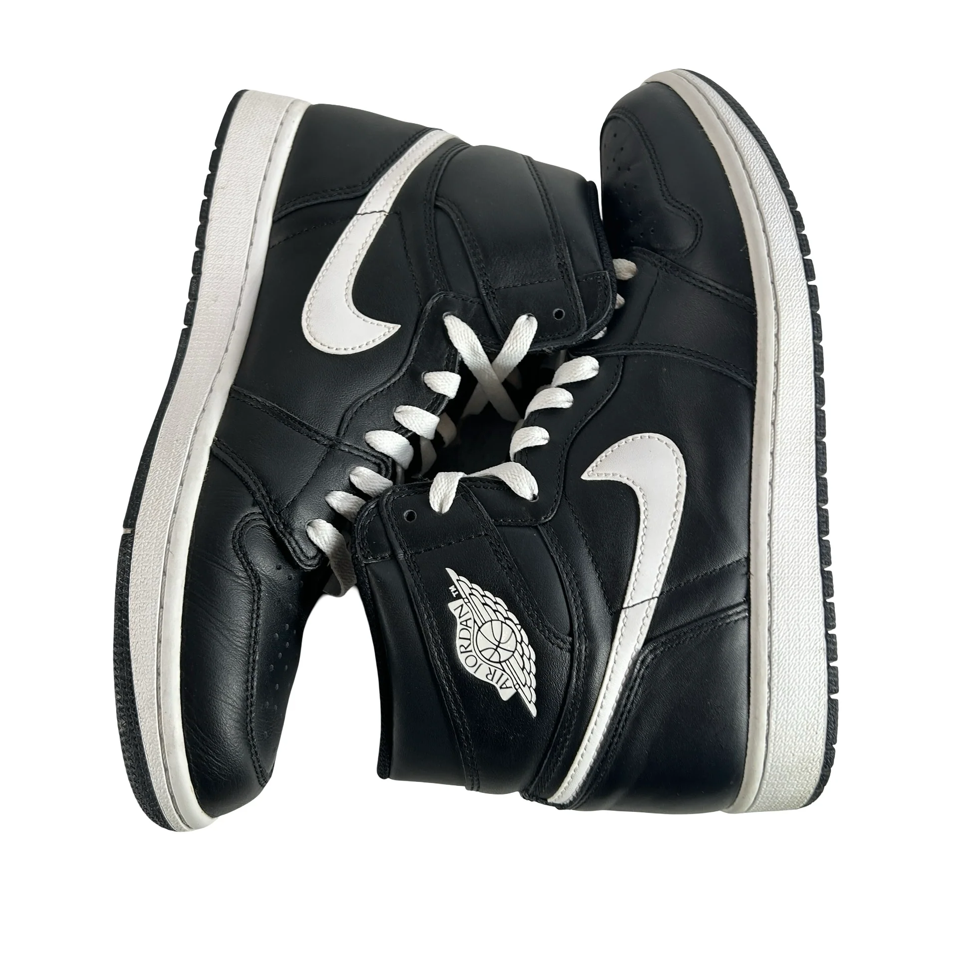 555088 011 Jordan 1 Retro Yin Yang Black [USED] - 9.5 M (Used) - Image 5