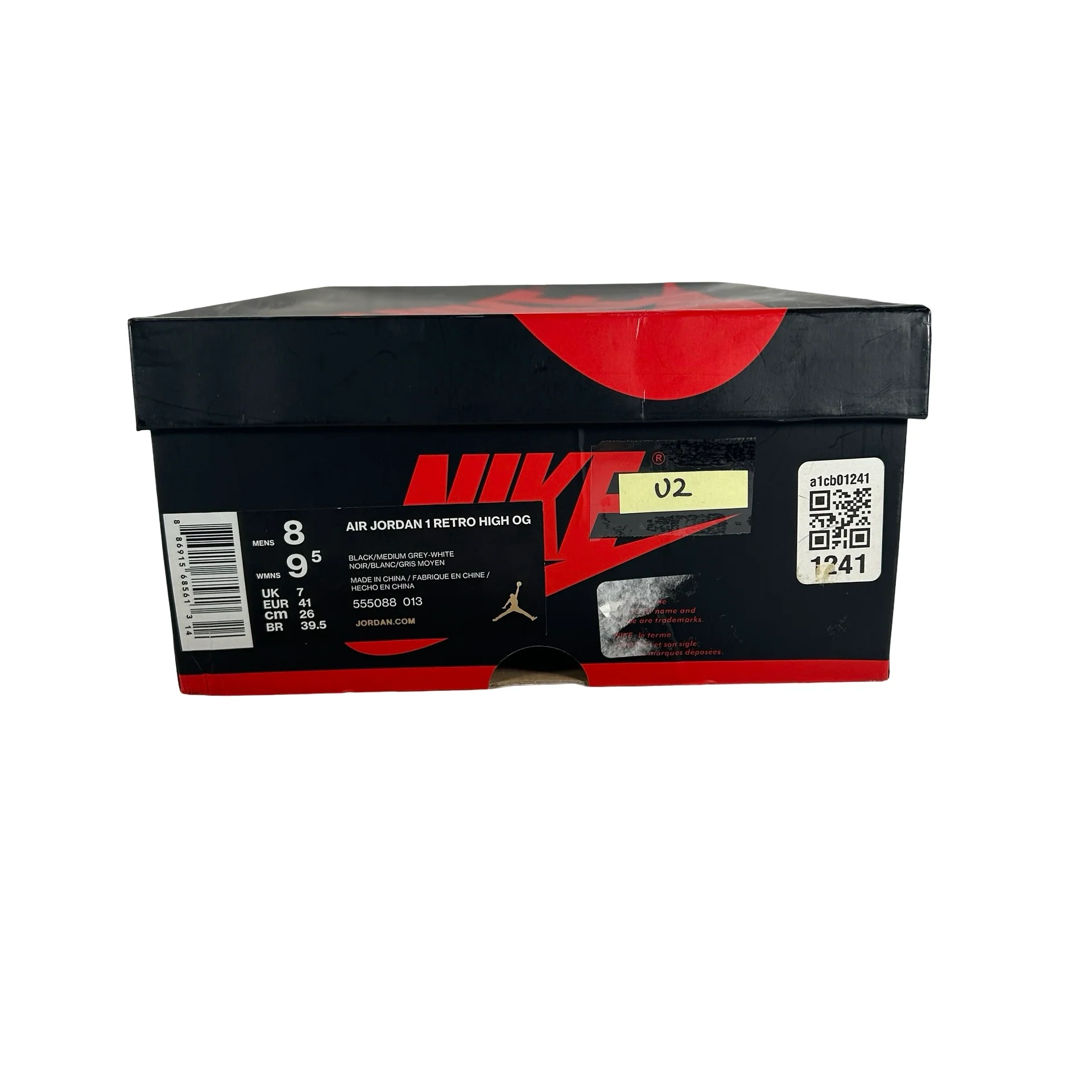 555088 013 Jordan 1 Shadow (2018) [USED] - 8 M (Used2) - Image 7