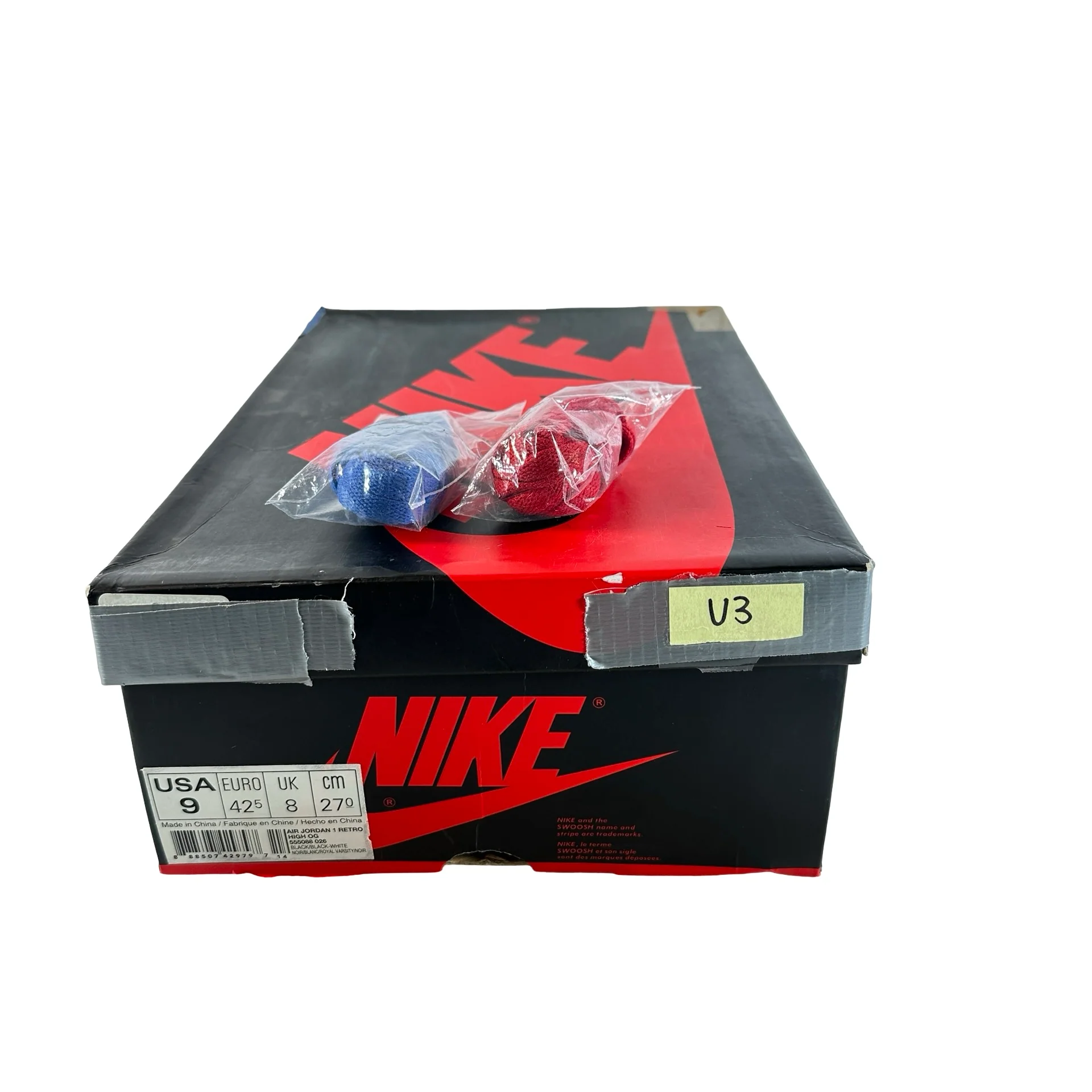 555088 026 Jordan 1 Retro Top 3 [USED] - 9 M (Used3) - Image 7