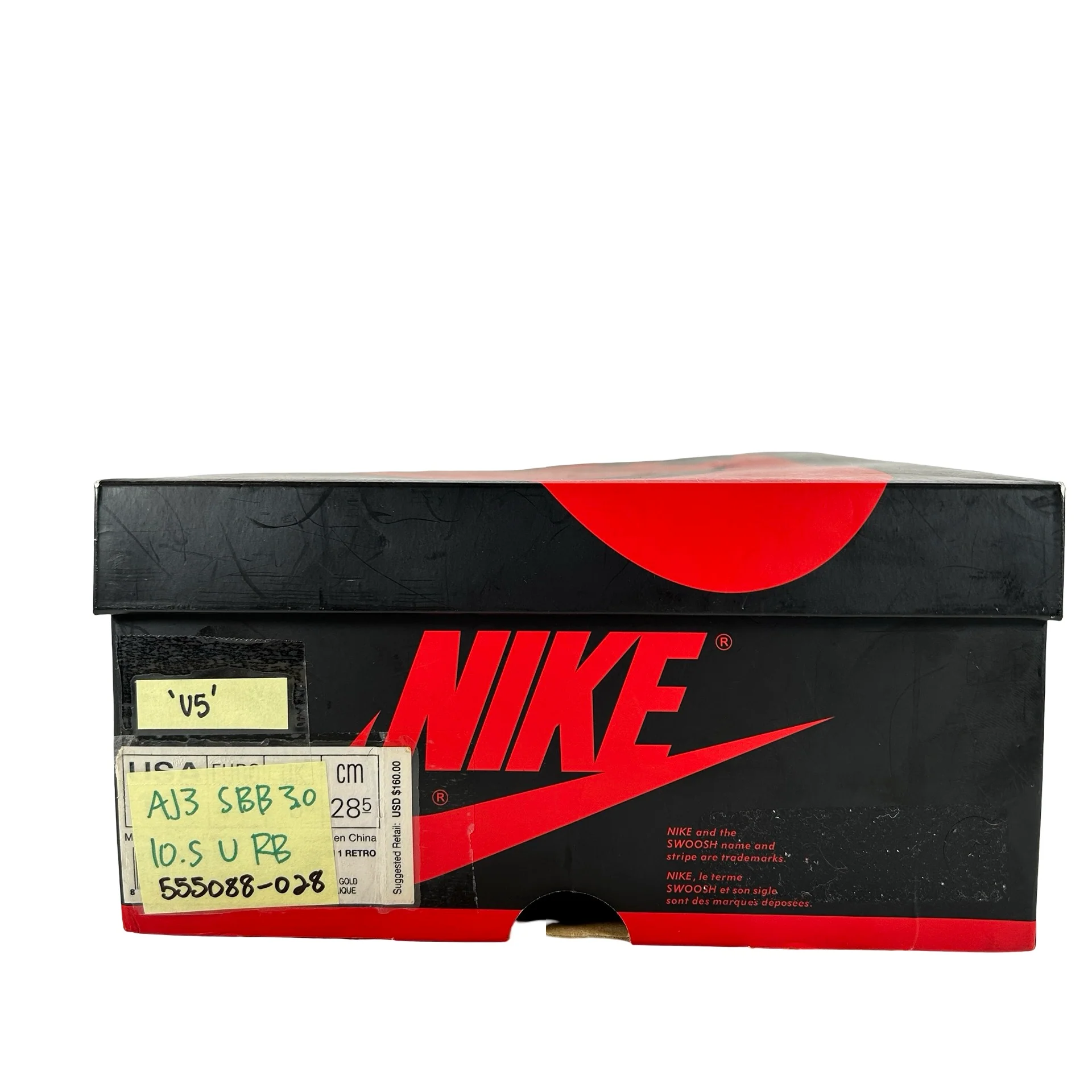 555088 028 Jordan 1 Retro High Shattered Backboard 3.0 [USED] - 10.5 M (Used5) (Replace Box) - Image 7