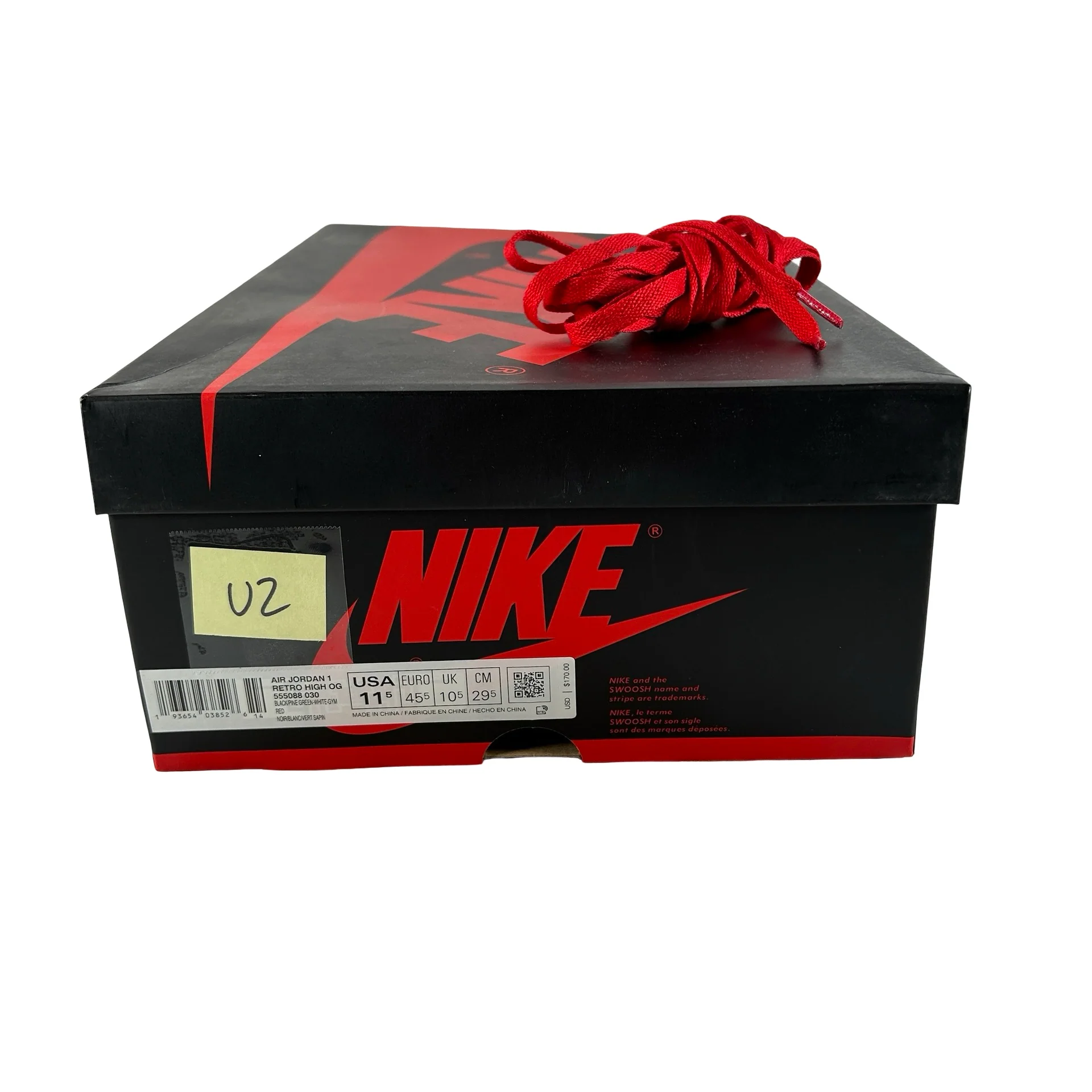 555088 030 Jordan 1 Pine Green 2.0 [USED] - 11.5 M (Used2) - Image 7