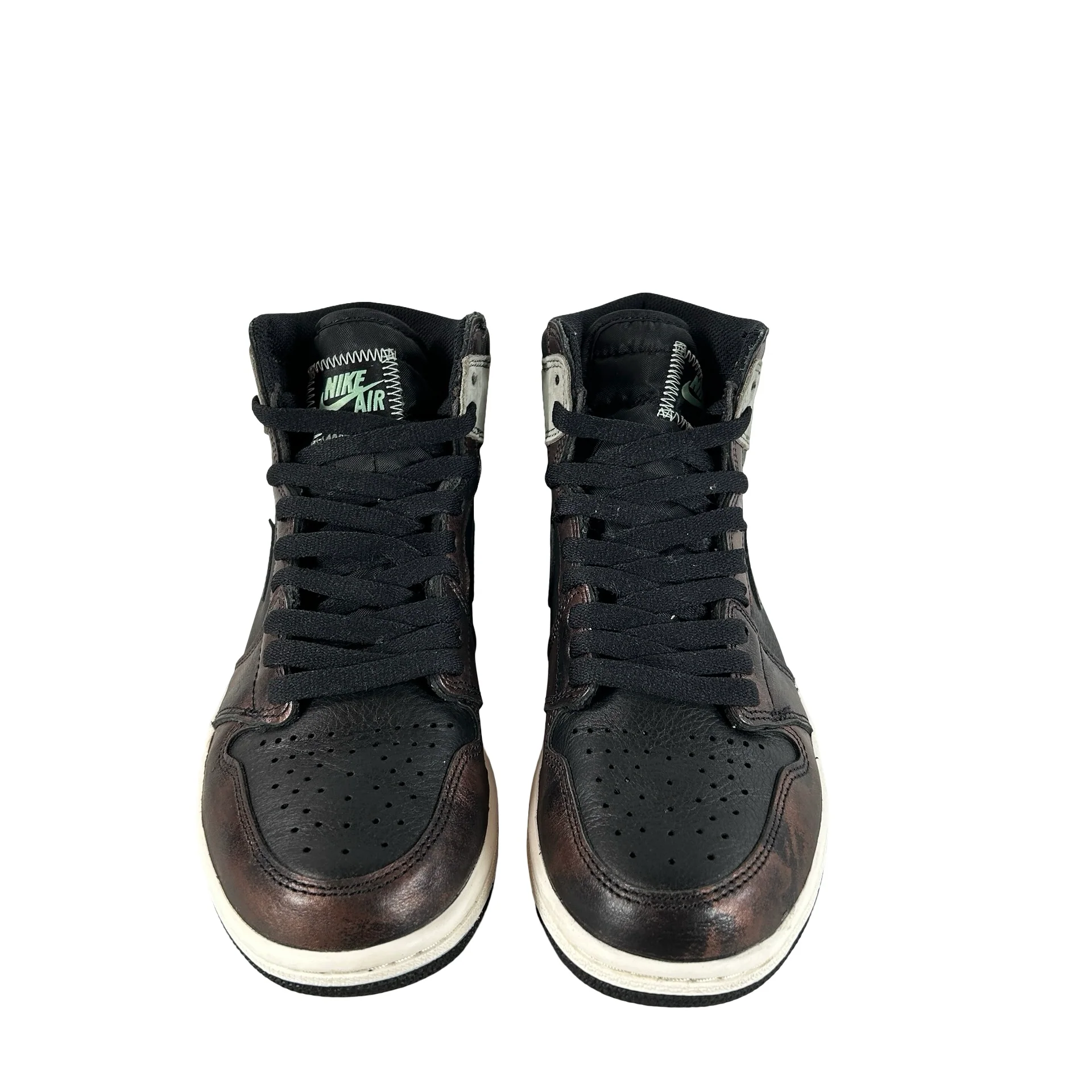 555088 033 Jordan 1 Retro High Light Army Rust Shadow Patina [USED] - 7 M (Used) - Image 2