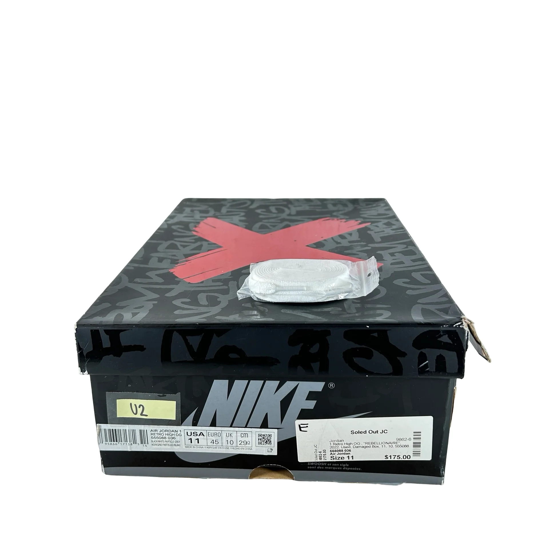 555088 036 Jordan 1 Retro High OG Rebellionaire [USED] - 11 M (Used2) - Image 7