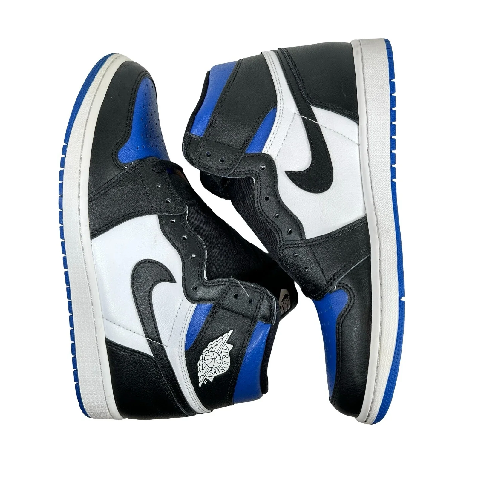 555088 041 Air Jordan 1 Royal Toe - 10.5 M (Yellowing Midsoles) (Replace Box) - Image 4