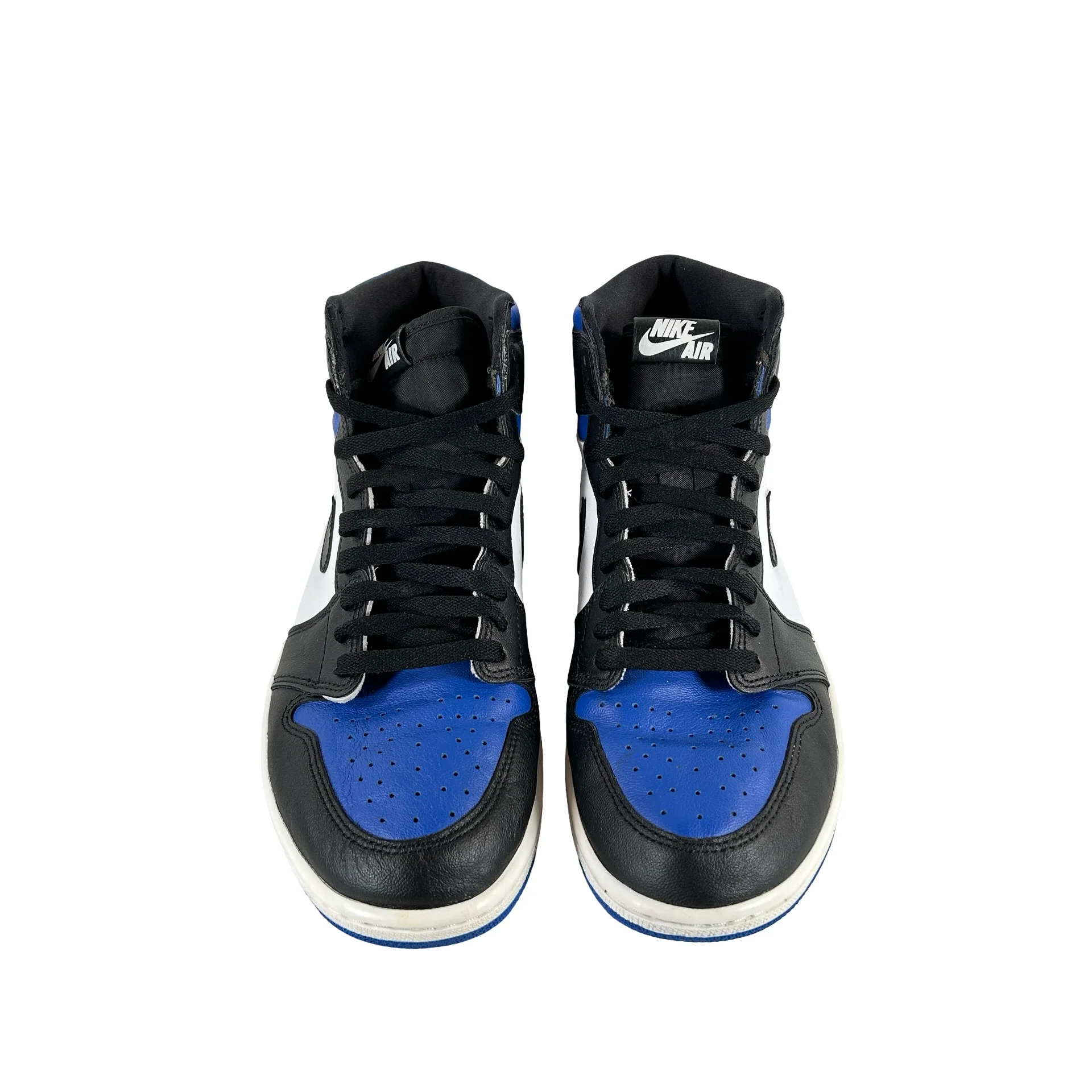 555088 041 Jordan 1 Royal Toe [USED] - 11 M (Used) (No Box) - Image 2