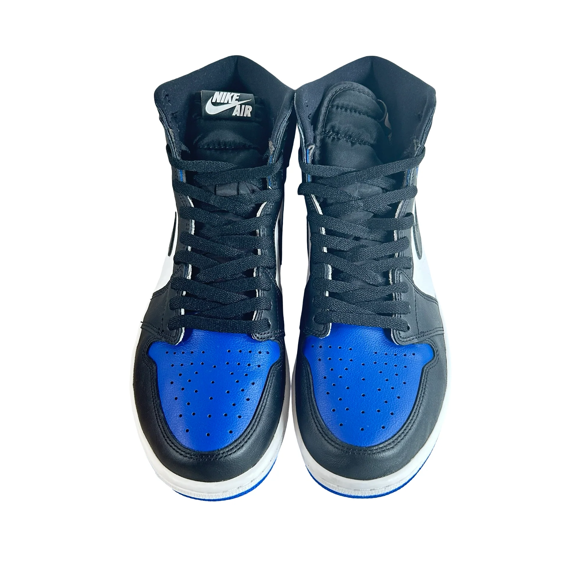 555088 041 Jordan 1 Royal Toe [USED] - 11 M (VNDS) - Image 2