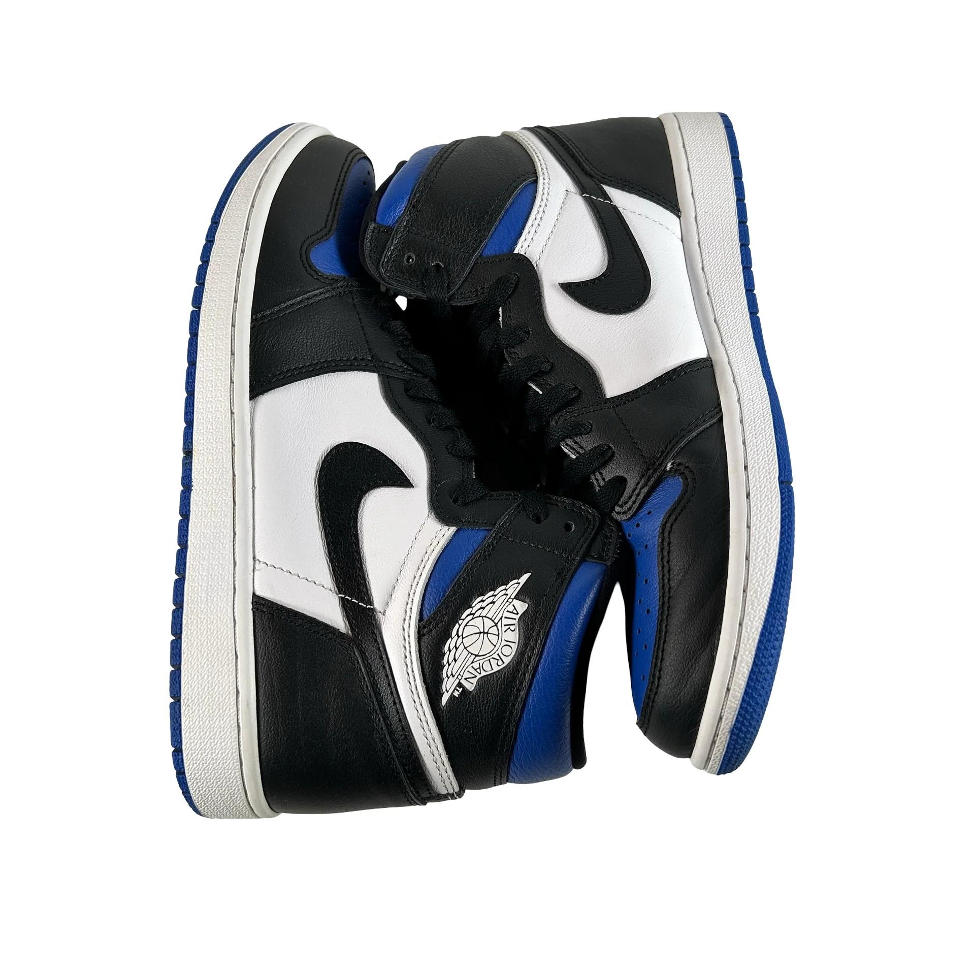 555088 041 Jordan 1 Royal Toe [USED] - 9.5 M (Used) - Image 4