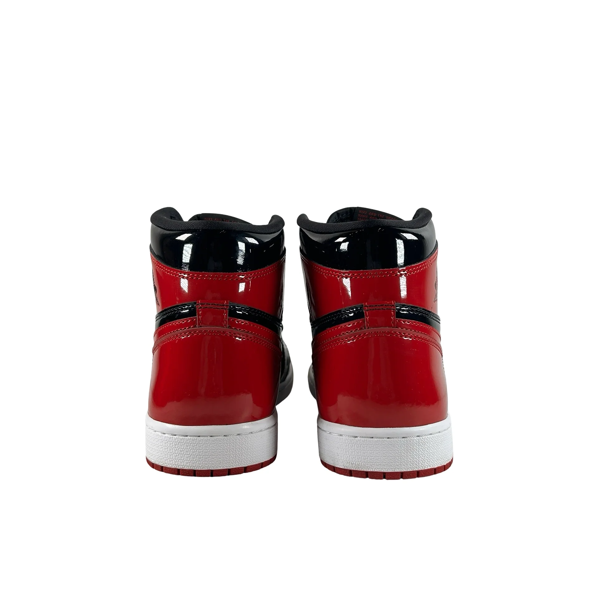 555088 063 Jordan 1 Retro High OG Patent Bred [USED] - 10.5 M (Used6) - Image 3