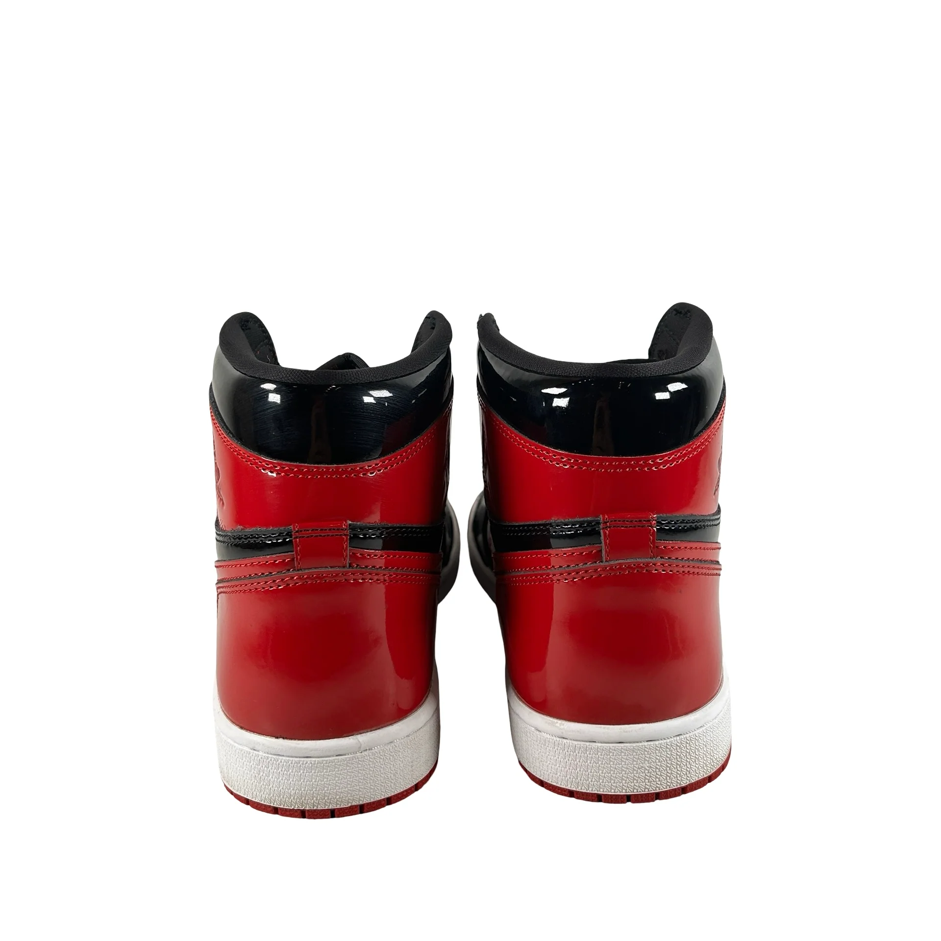 555088 063 Jordan 1 Retro High OG Patent Bred [USED] - 11 M (Used7) - Image 3