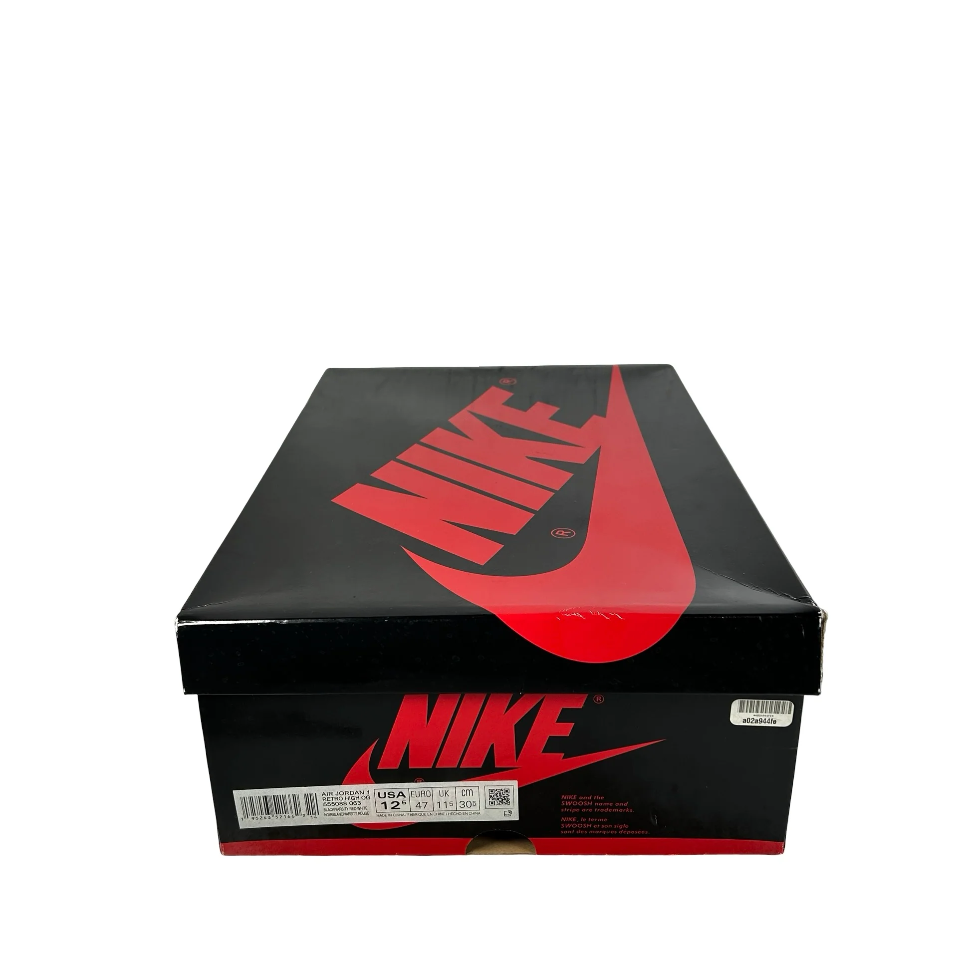 555088 063 Jordan 1 Retro High OG Patent Bred [USED] - 12.5 M (Used) - Image 7
