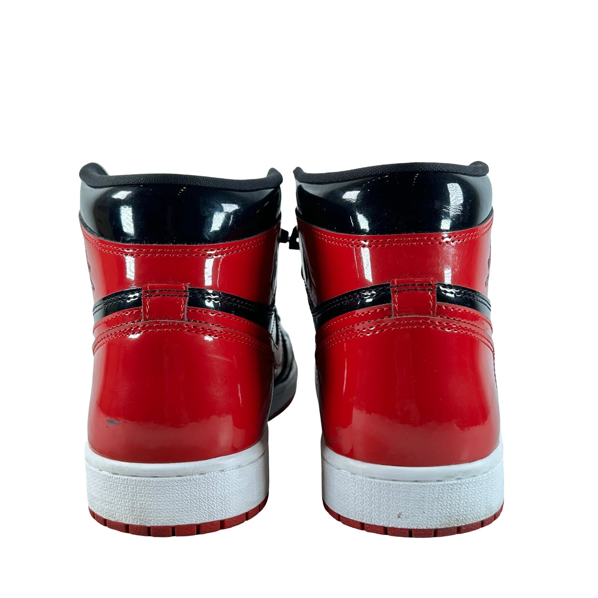555088 063 Jordan 1 Retro High OG Patent Bred [USED] - 12 M (Used4) (No Box4) - Image 3