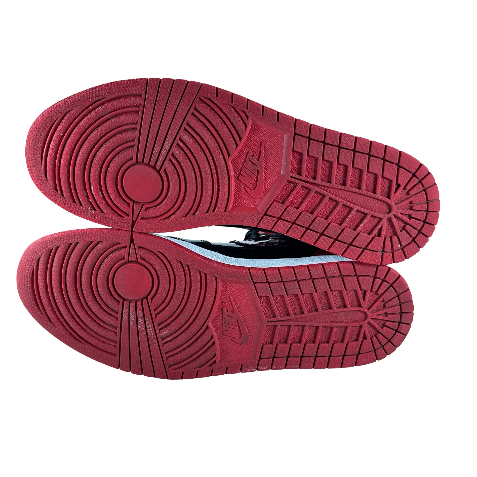 555088 063 Jordan 1 Retro High OG Patent Bred [USED] - 12 M (Used6) - Image 6